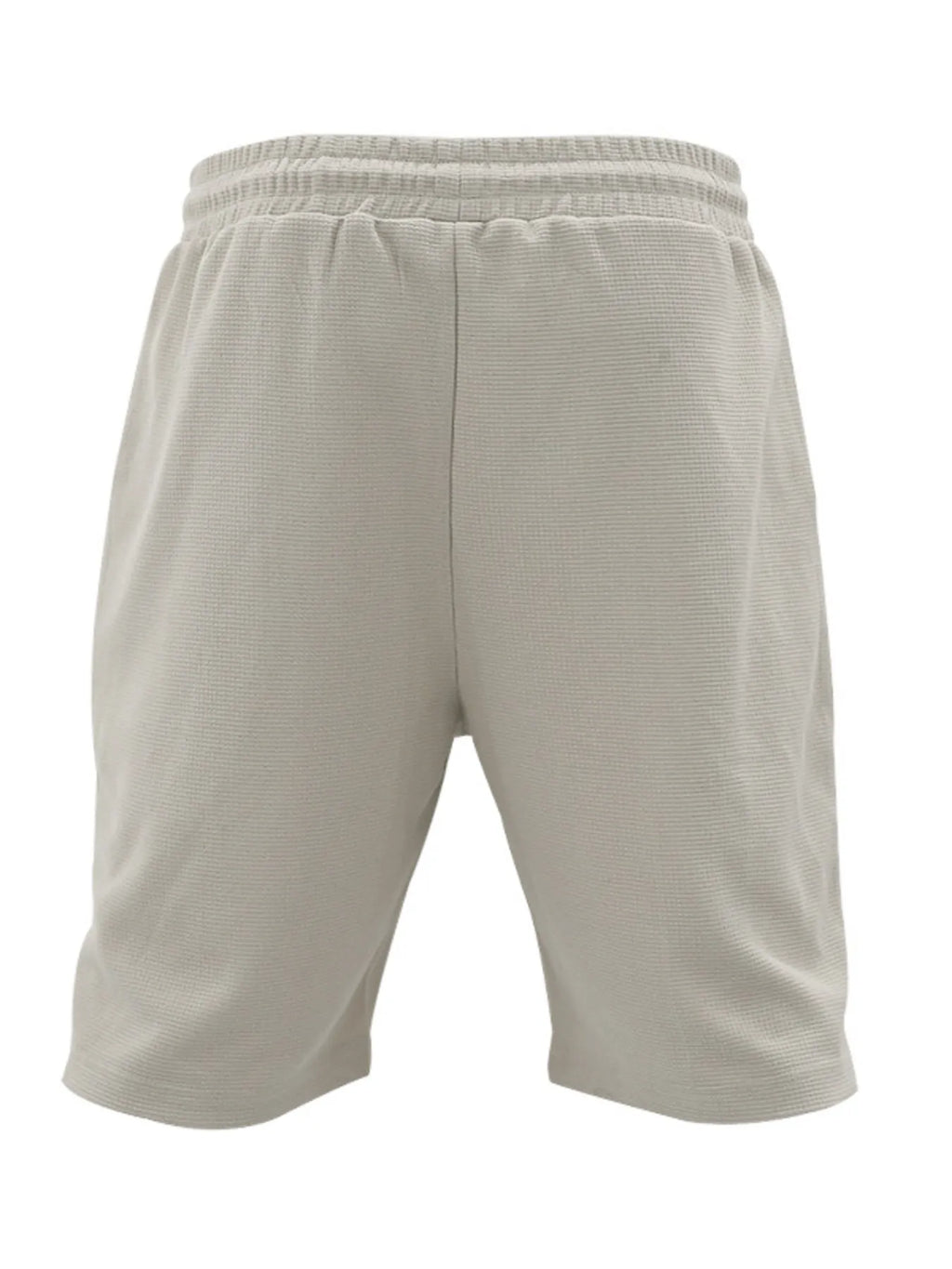 men's men's full size round neck tee and shorts set plus size - extra view