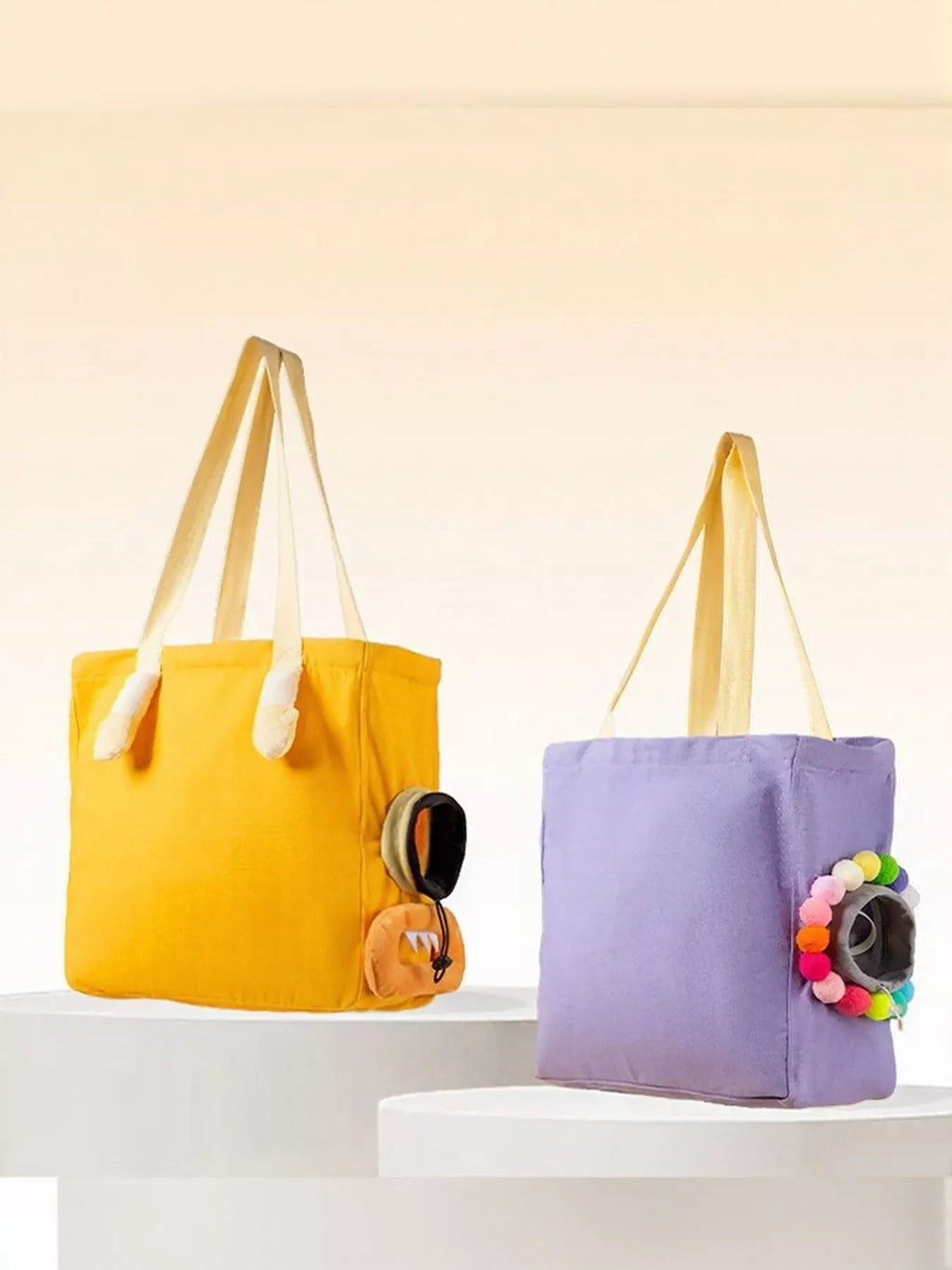 portable breathable pet bag - styling option
