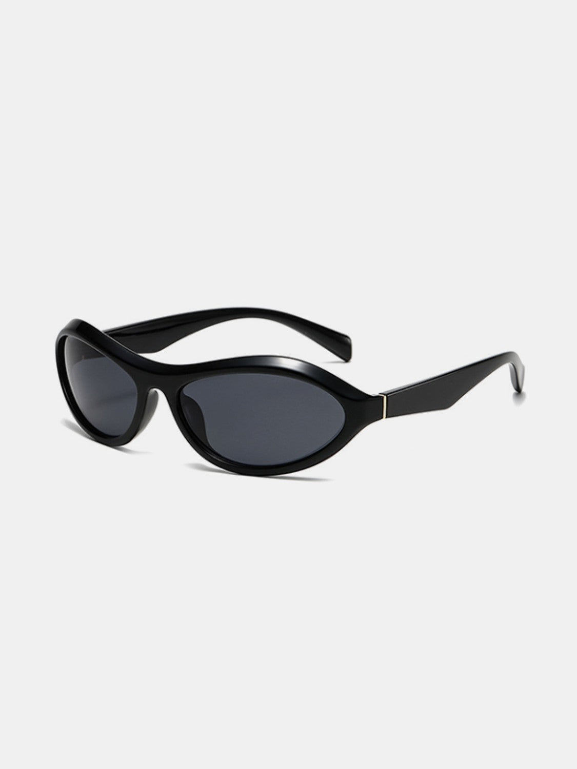 Cat Eye Polycarbonate Sunglasses Black One Size