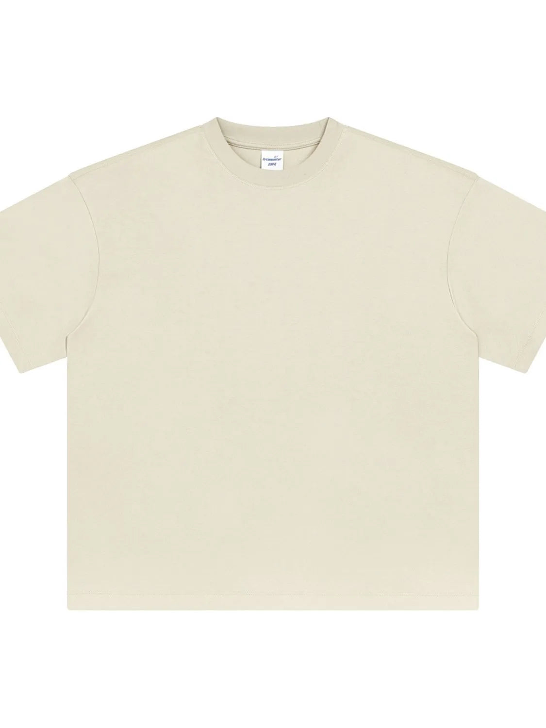 Men's Round Neck Half Sleeve T-Shirt Tan