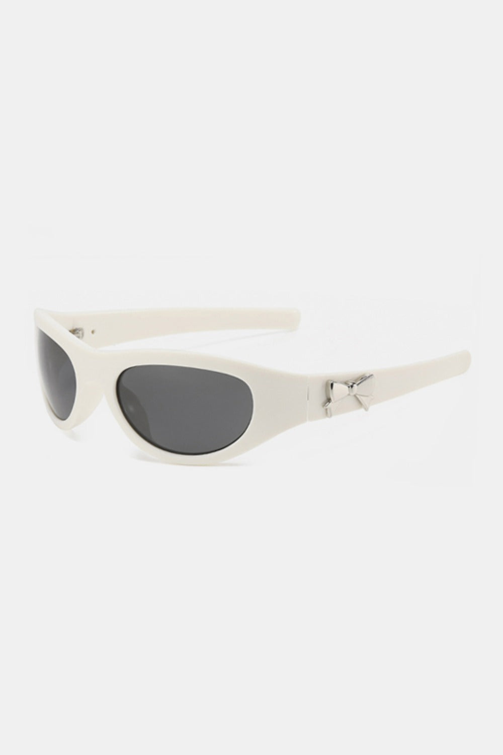 Polycarbonate Frame Cat-Eye Sunglasses Beige One Size