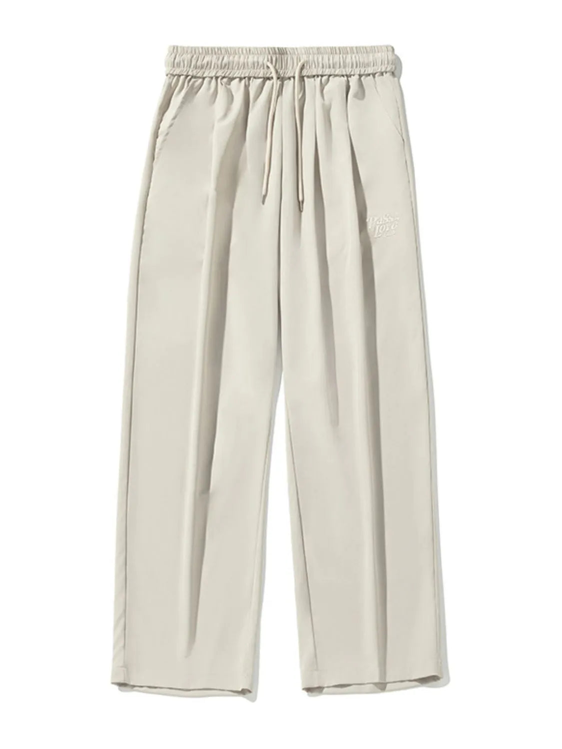 Men's Plus Size Drawstring Wide Leg Pants