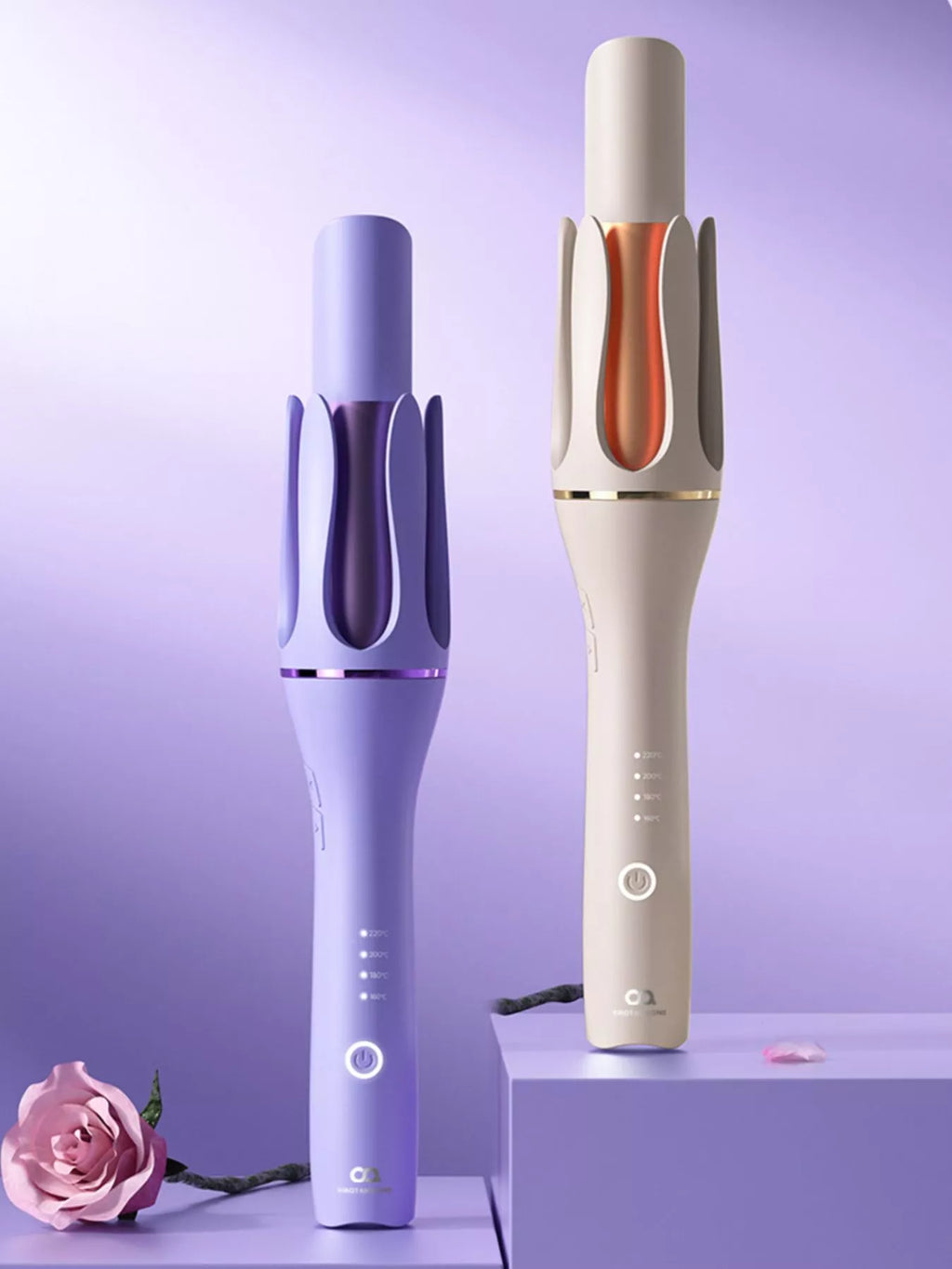 automatic curling iron - alternate angle