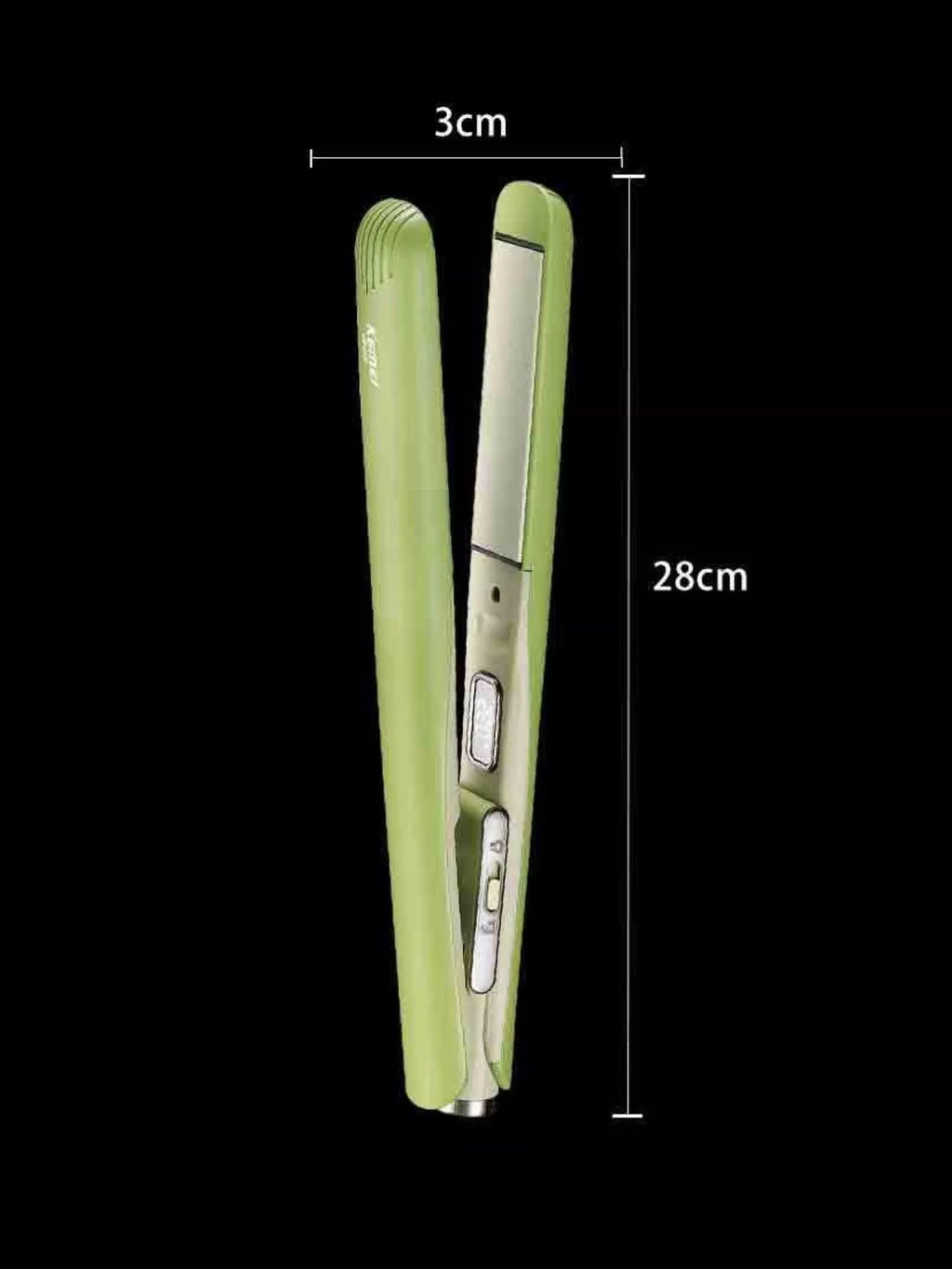 portable hair straightener - lifestyle shot
