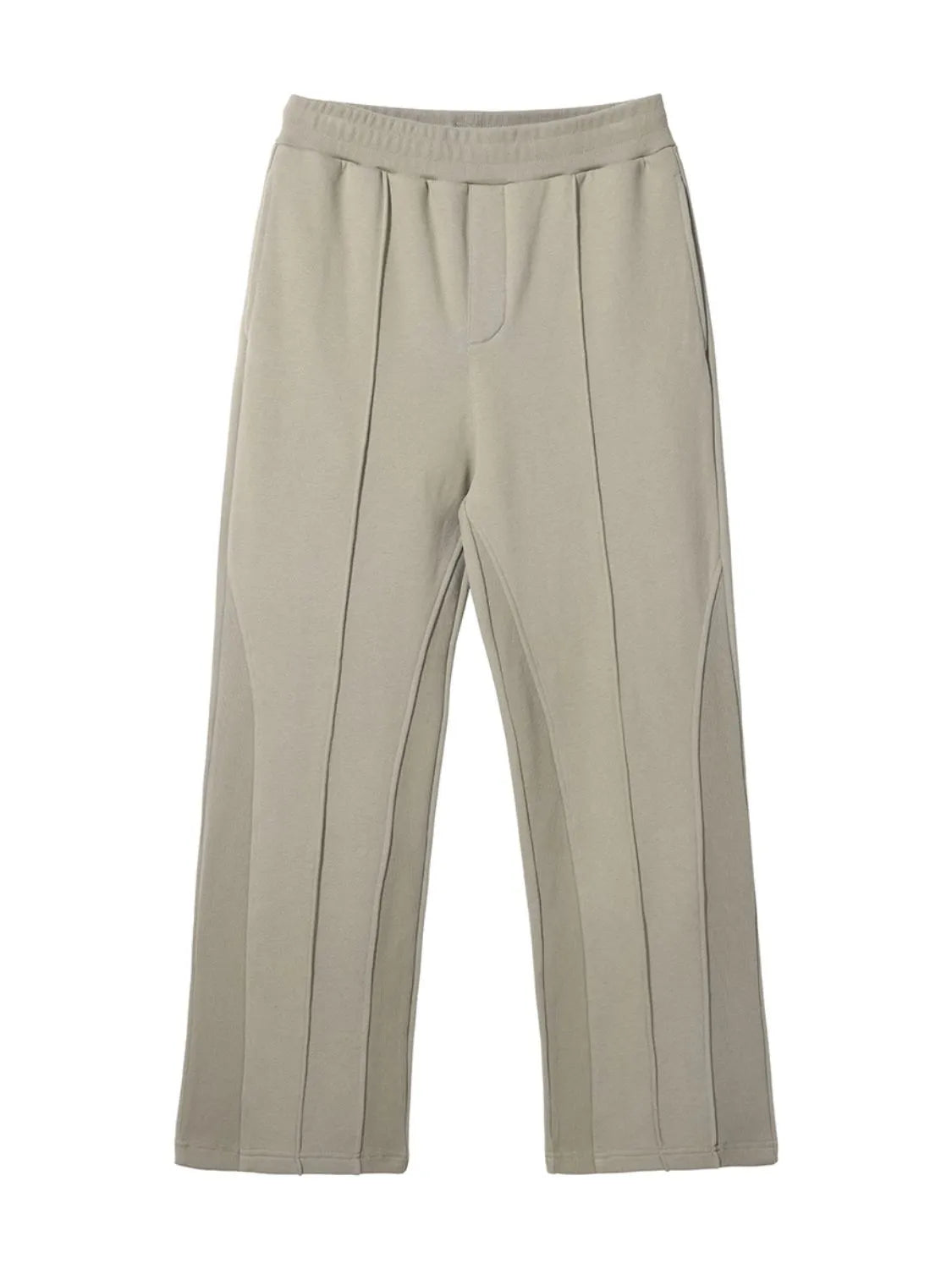 Men's Elastic Waist Pants Gray