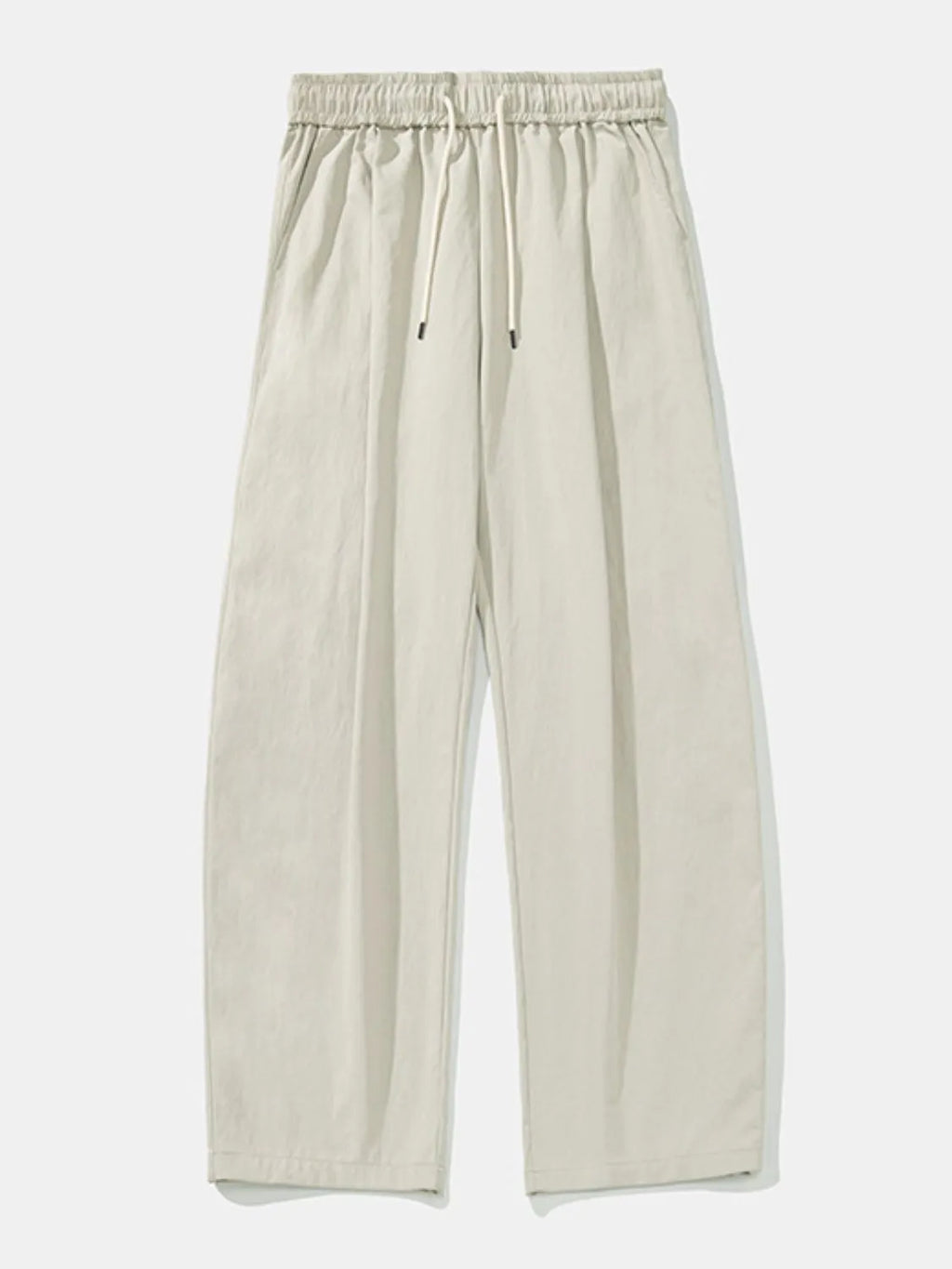 Men's Side Ruched Wide Leg Pants