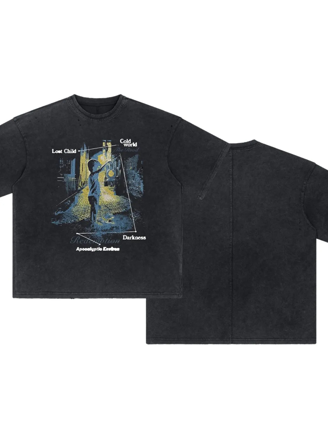 Men's Graphic Round Neck Half Sleeve T-Shirt