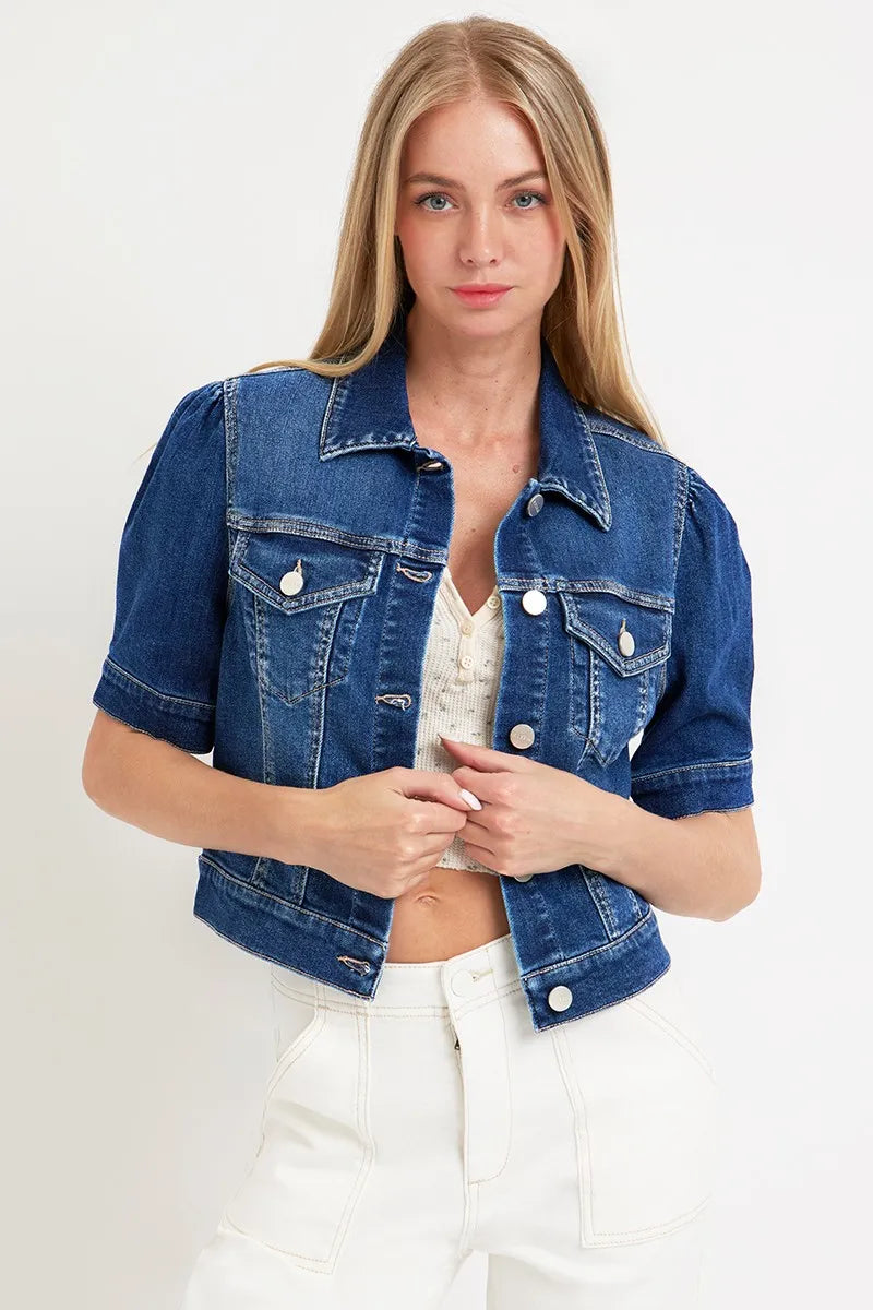 hooded outerwear jacket on mannequin