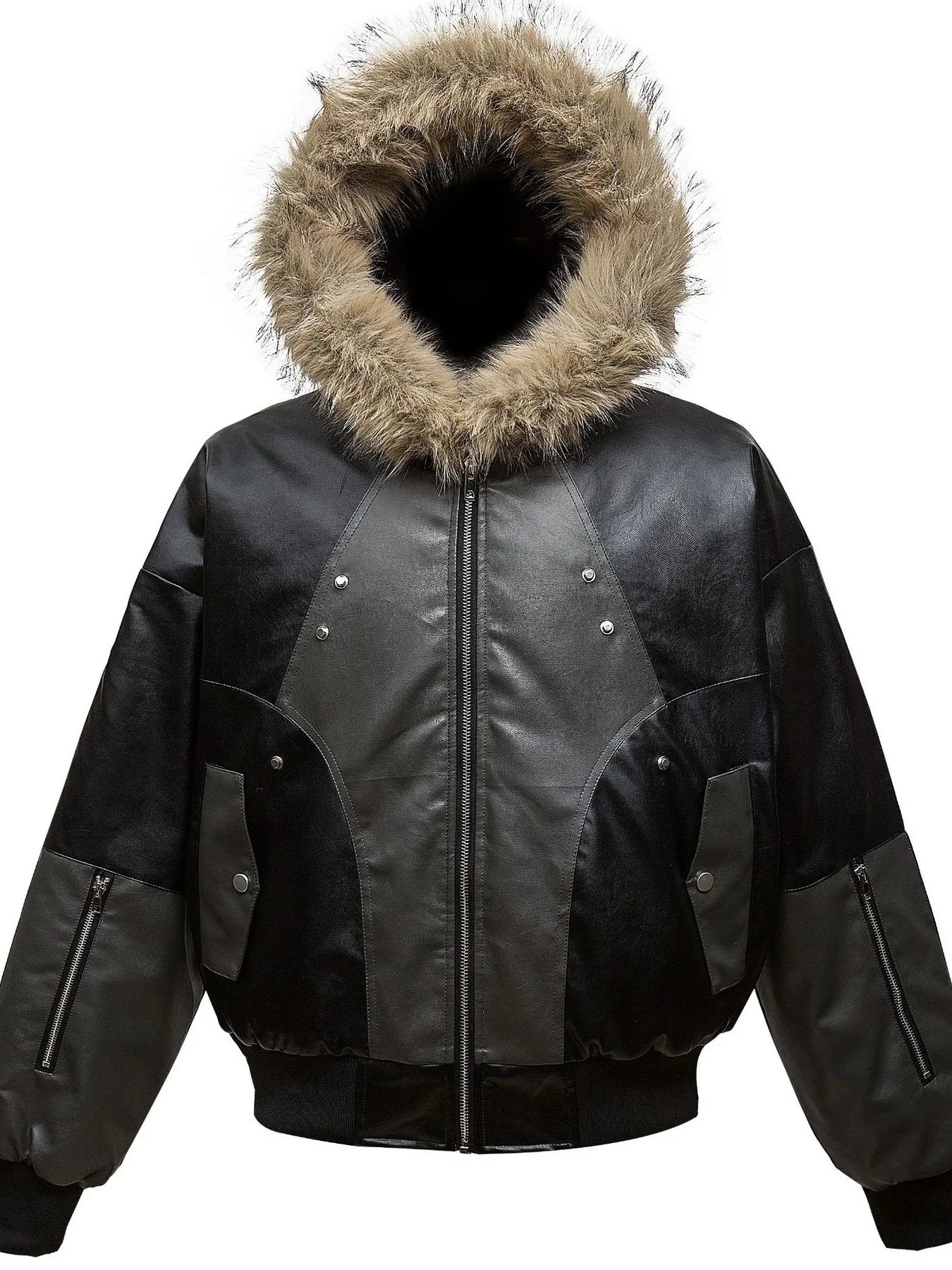 longline winter jacket for women layered over knits