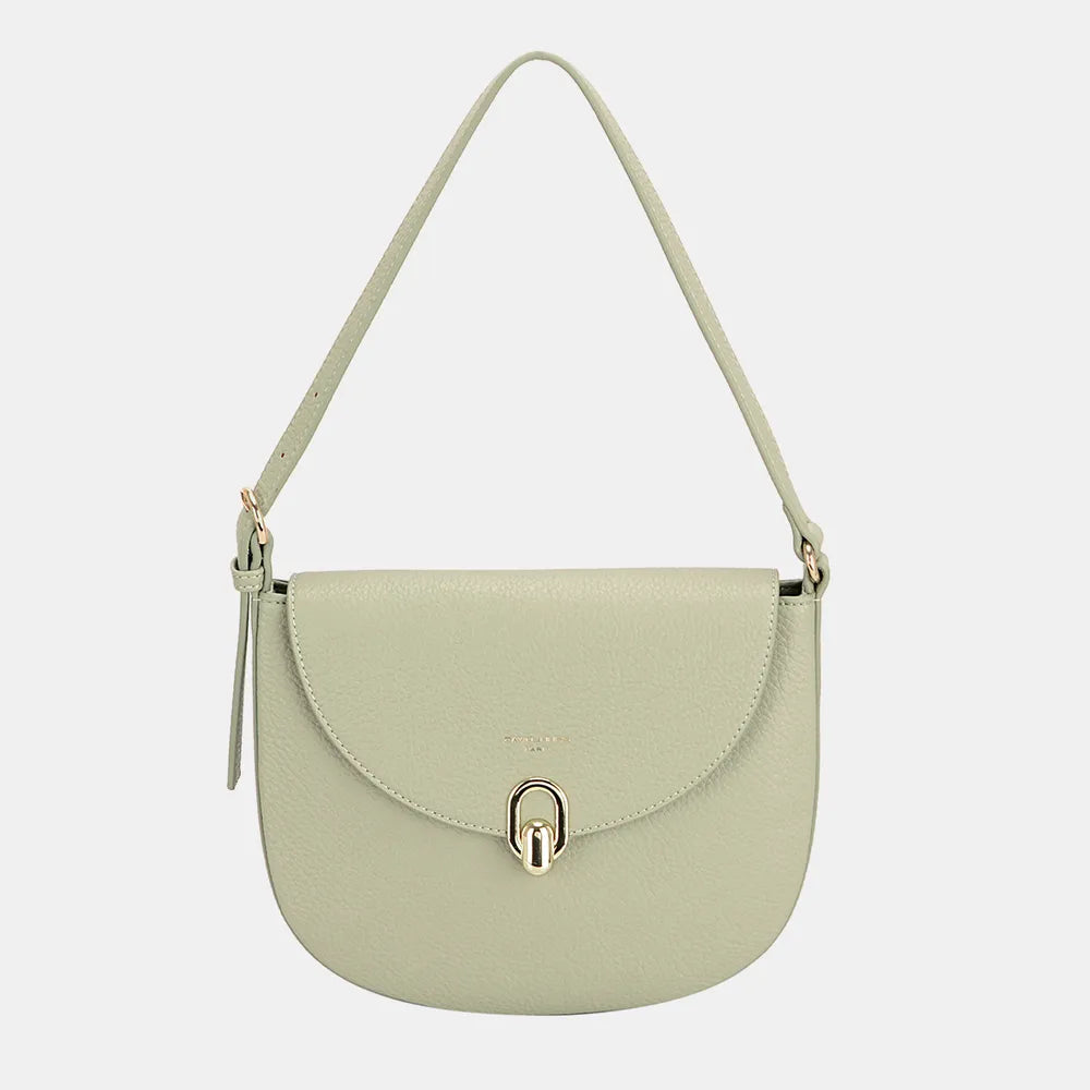 women's david jones metal buckle shoulder bag - styled view