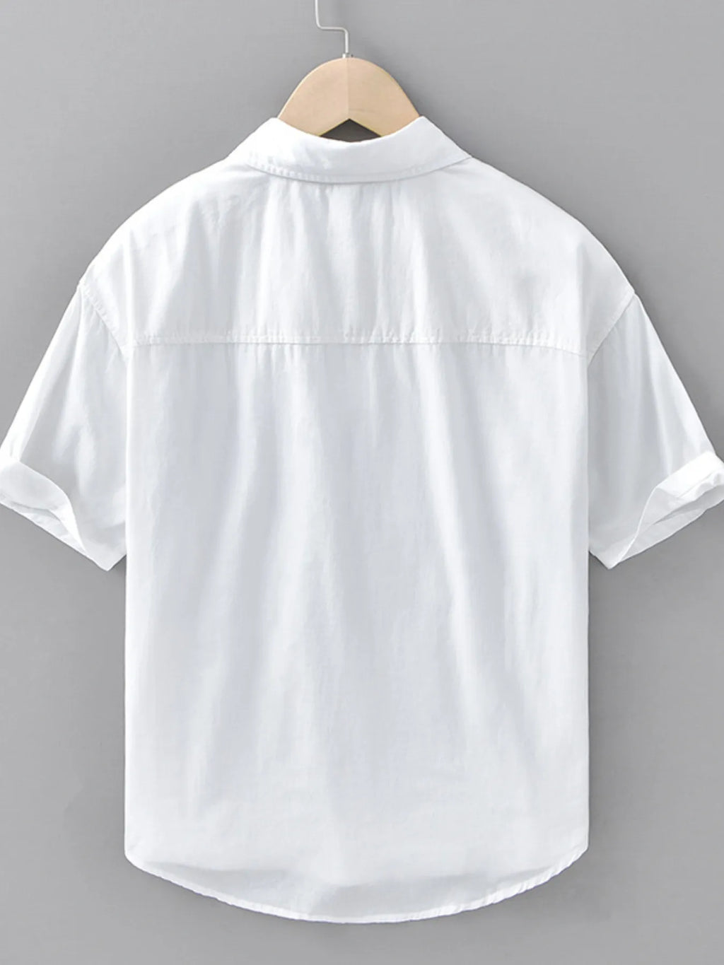 men's men's plus size abstract patchwork short sleeve shirt - extra view