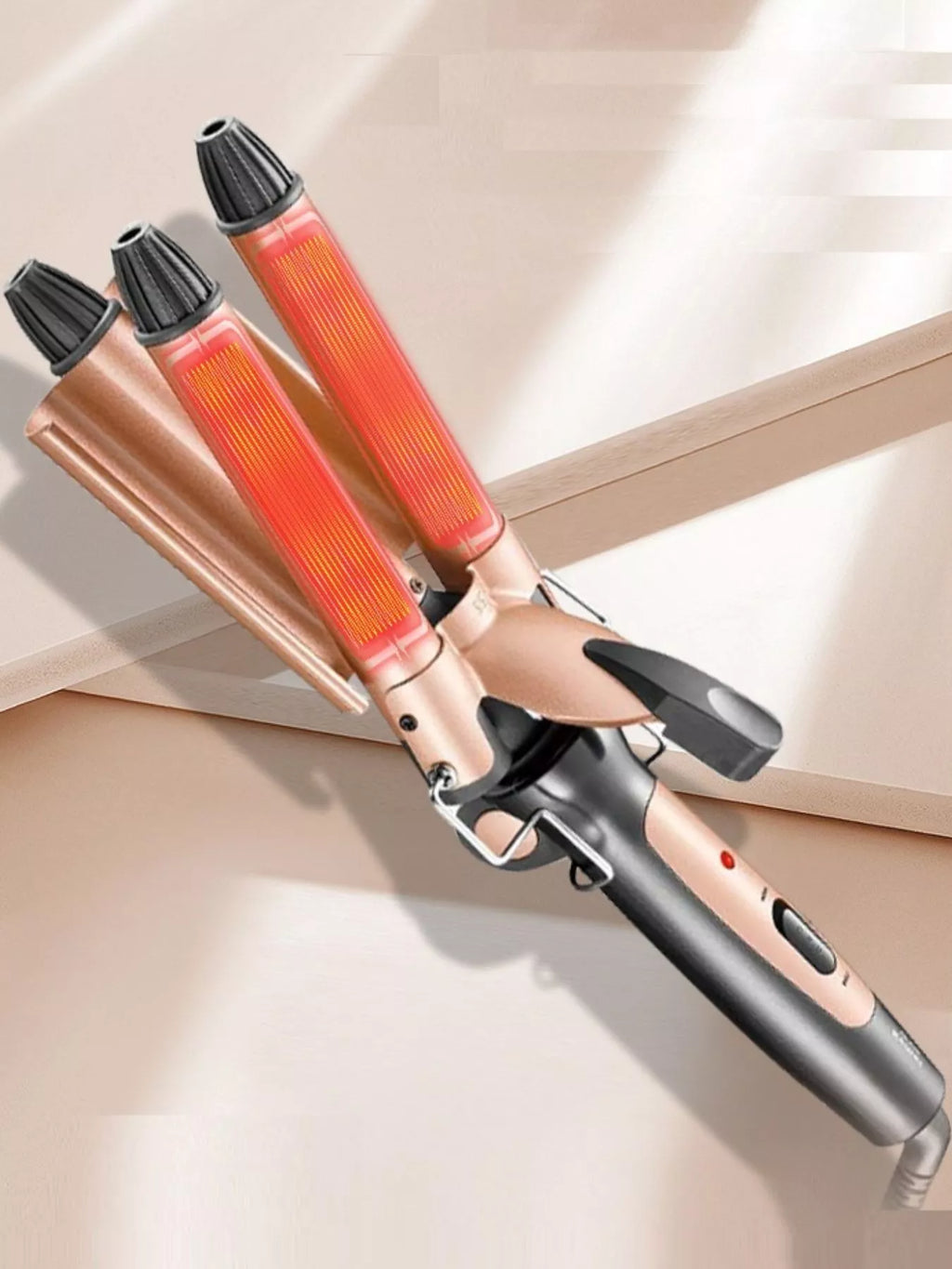 3-barrel curling iron - additional image