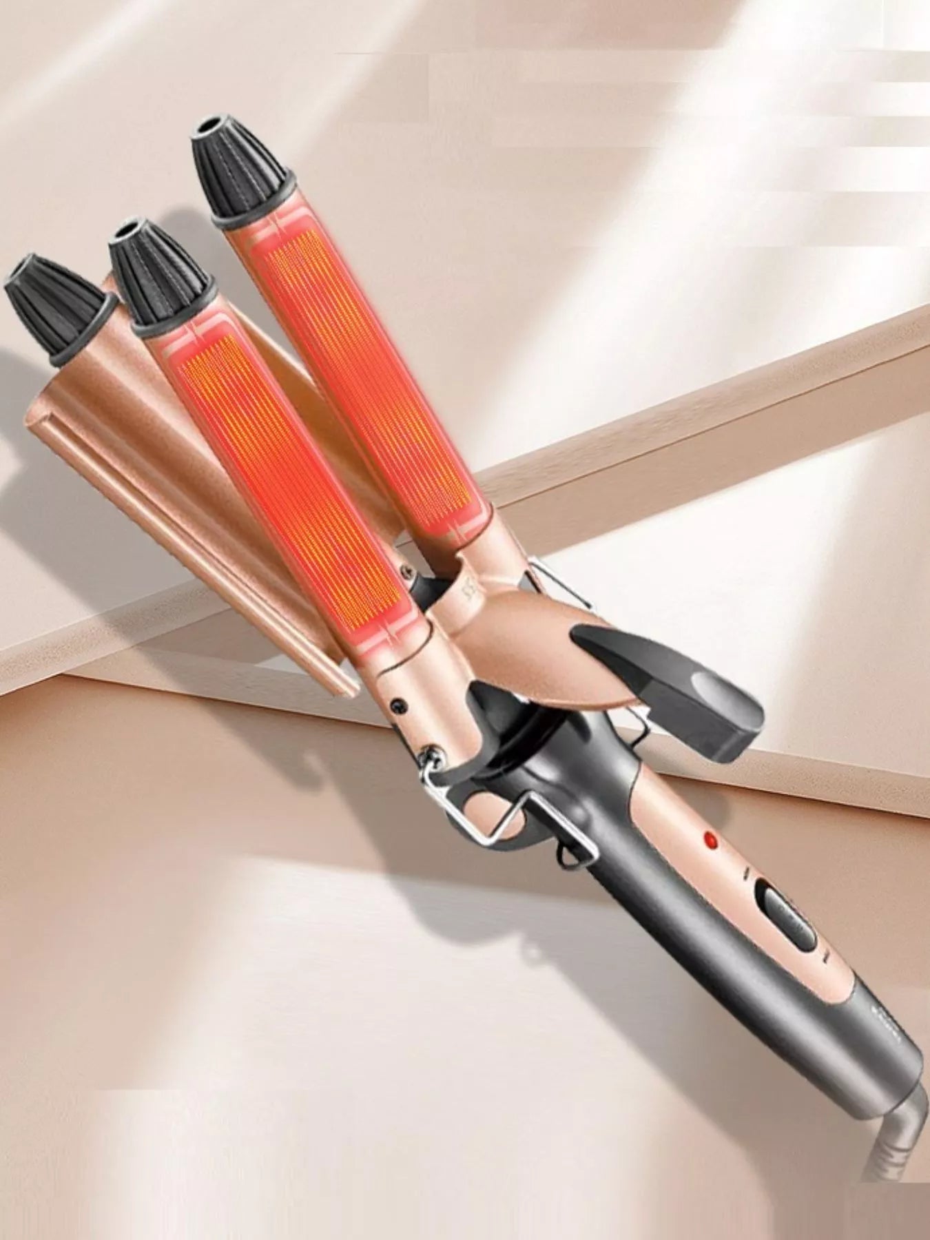 3-barrel curling iron - additional image