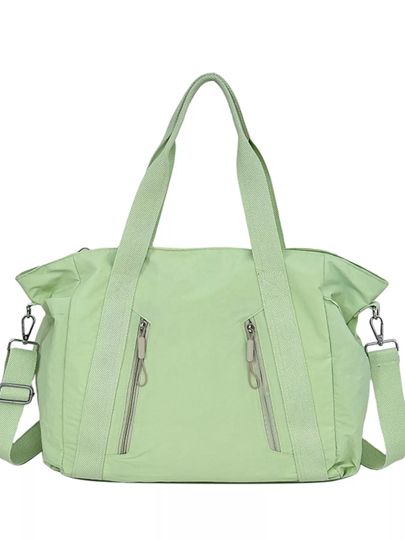 women's lightweight travel duffel bag - back view