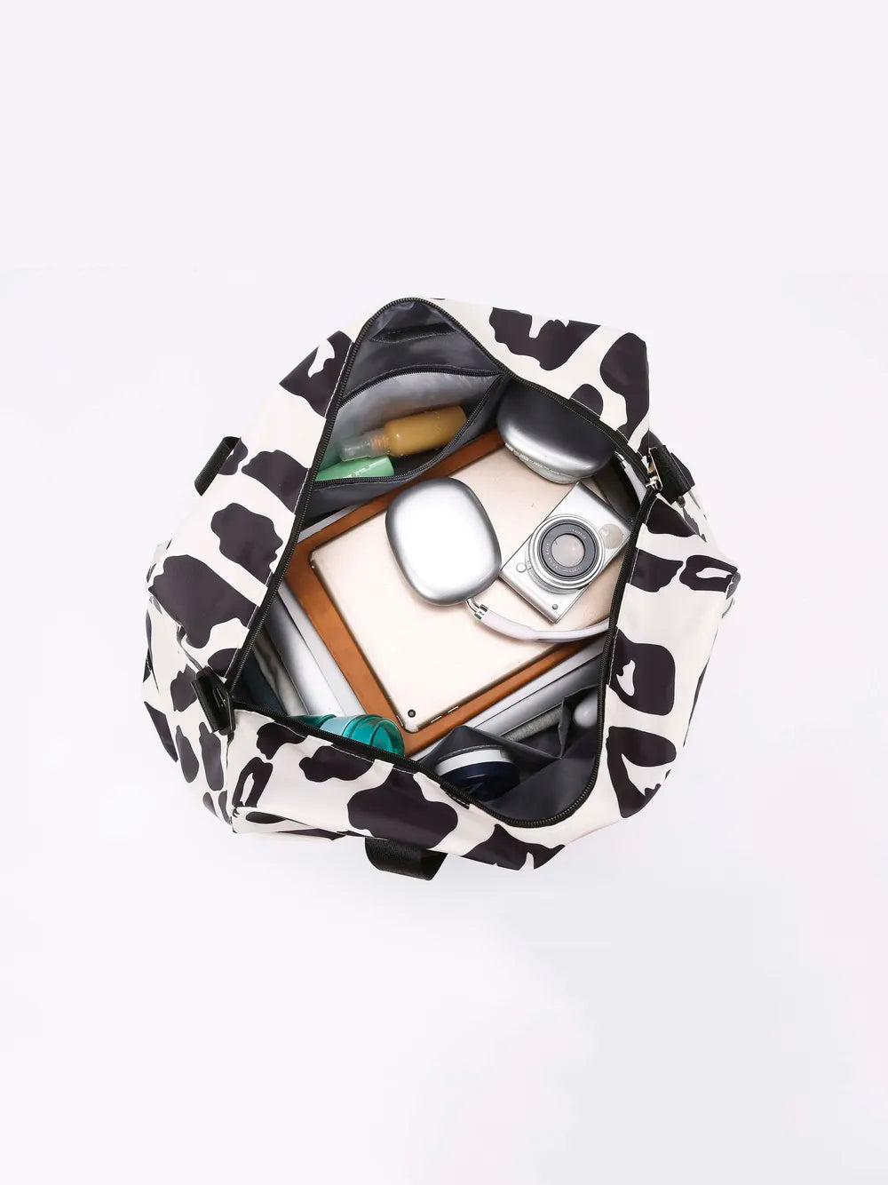 Oxford Cloth Leopard Travel Bag