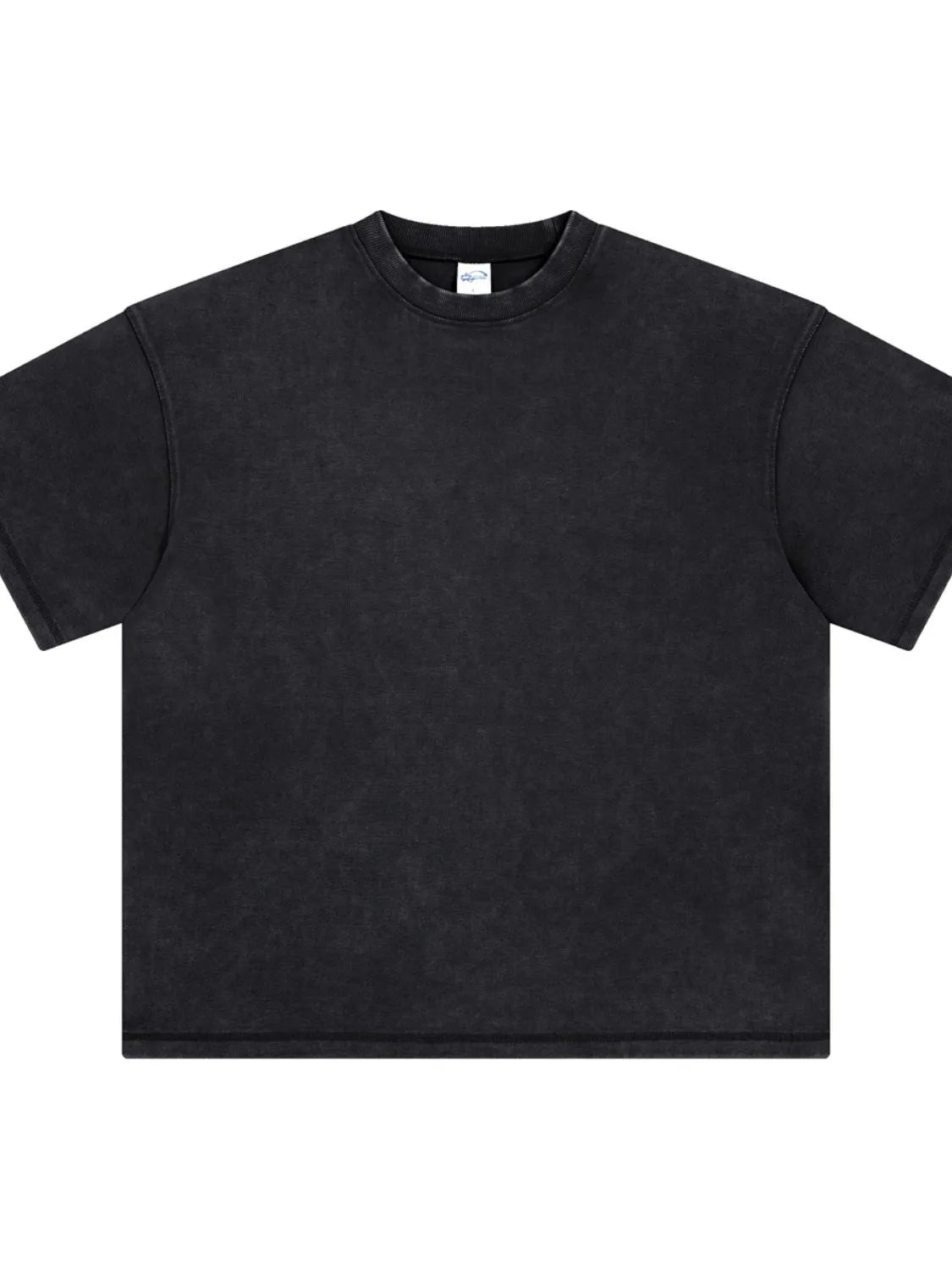 Men's Round Neck Half Sleeve T-Shirt Black