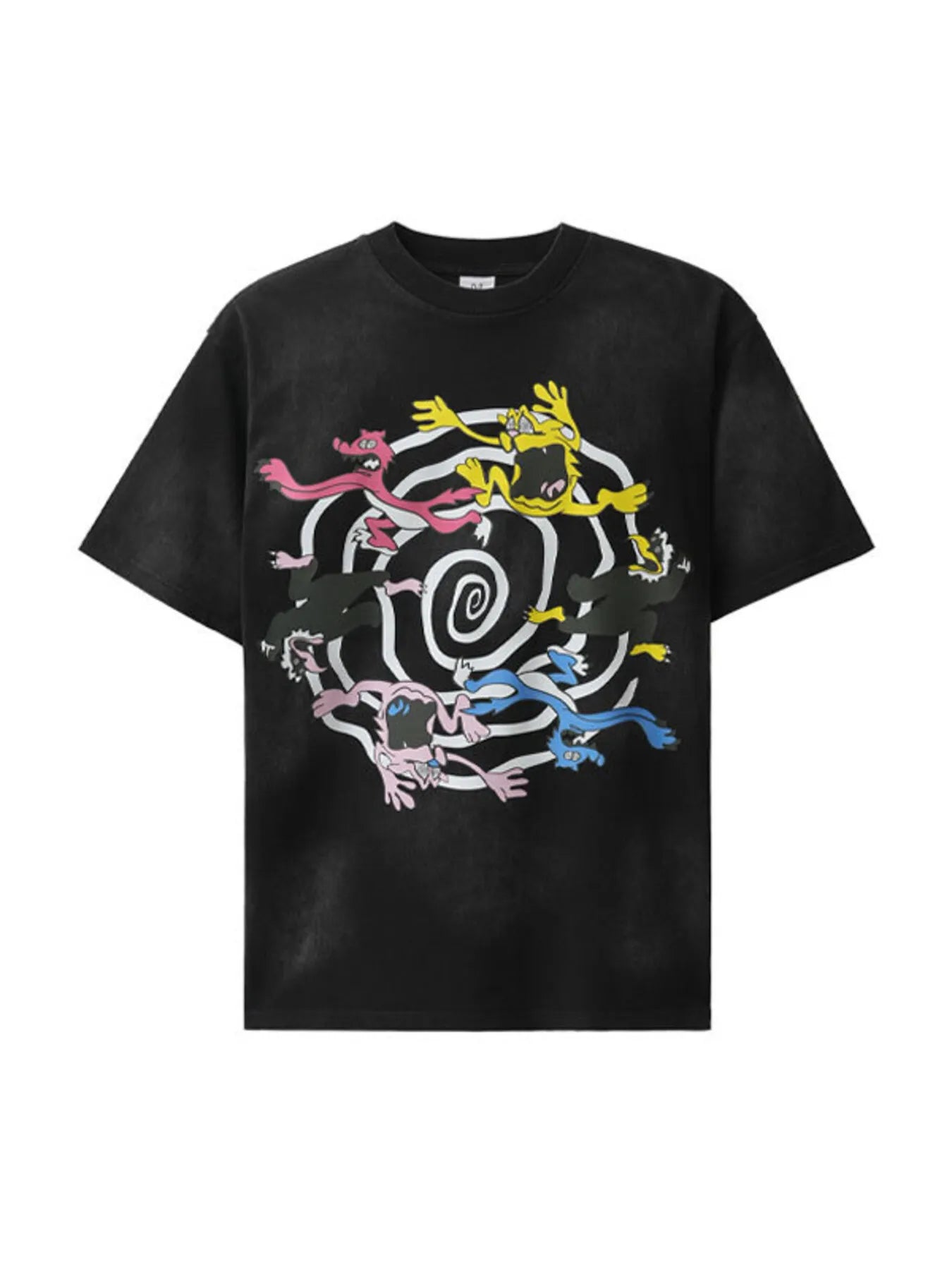 men's men's graphic round neck half sleeve t-shirt - additional image