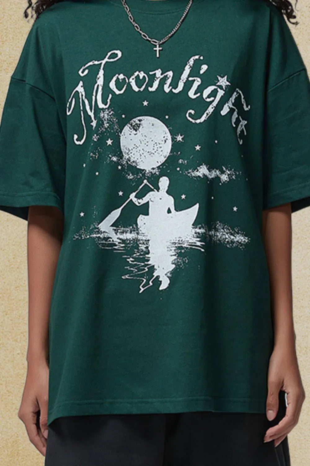Men's Graphic Round Neck Half Sleeve T-Shirt