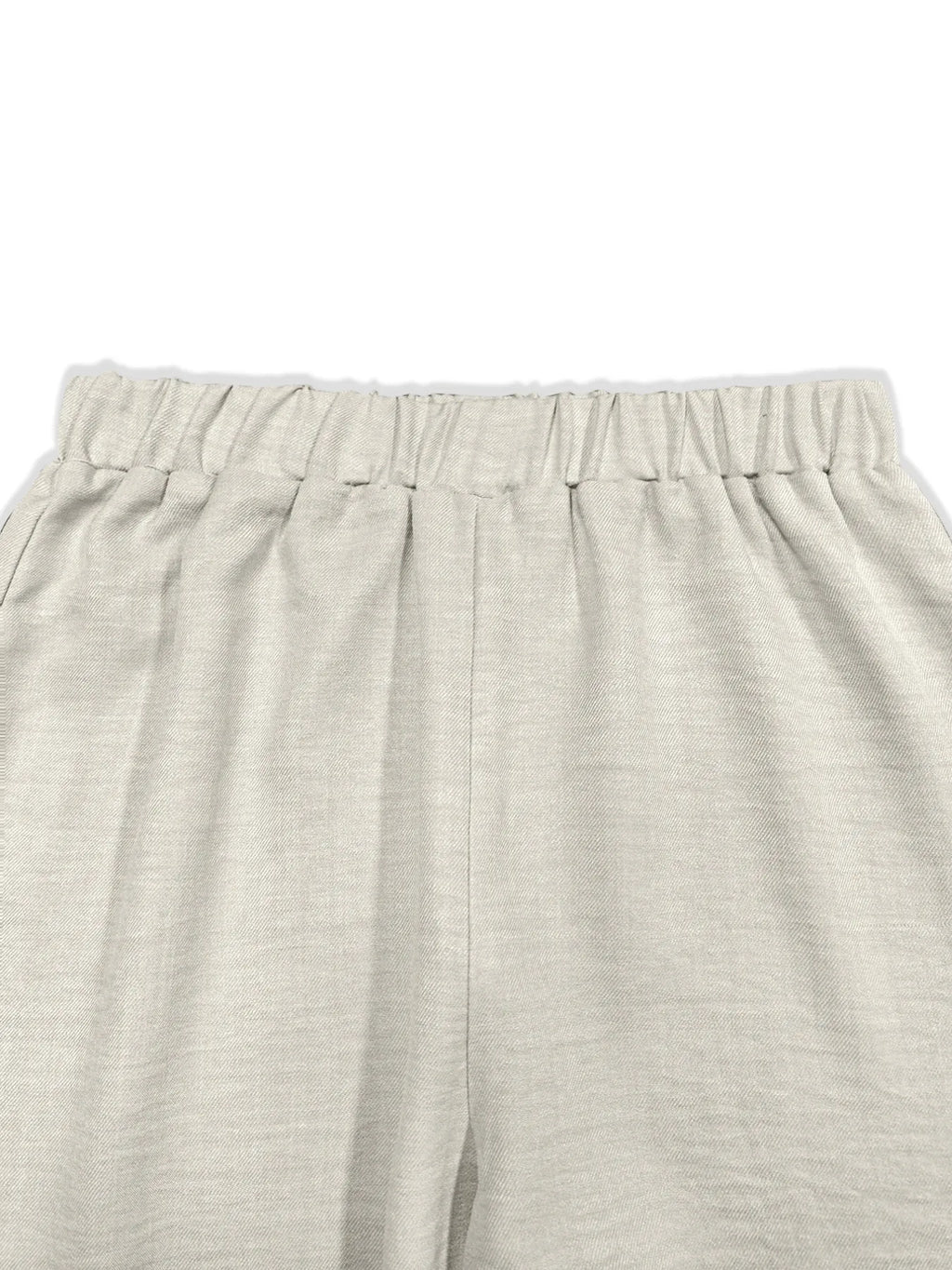 Plus Size Button-Down Shirt and Wide-Leg Pants Set