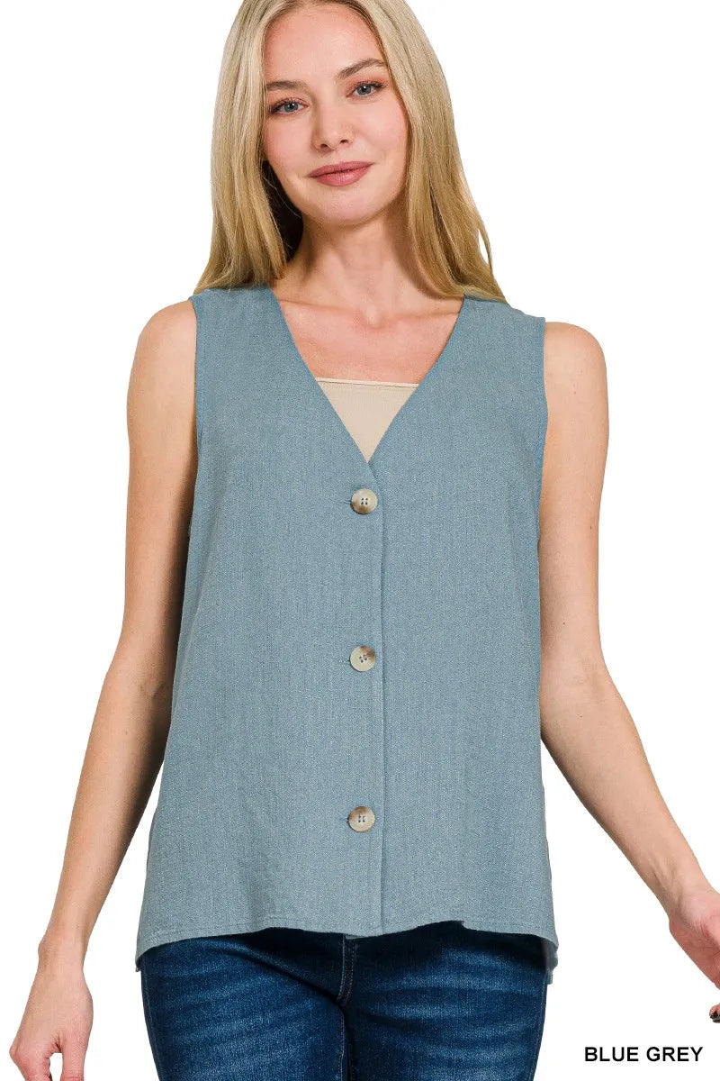 zenana drawstring zip up hooded cardigan - soft relaxed women’s outerwear shown as women’s outerwear