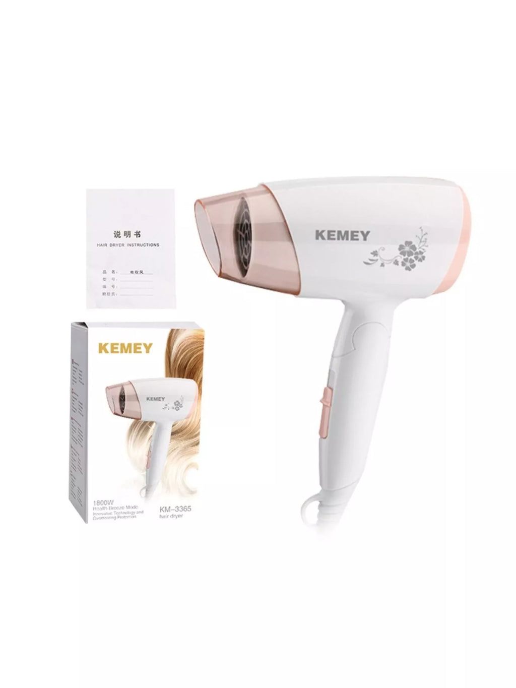 portable lightweight household hair dryer - extra view