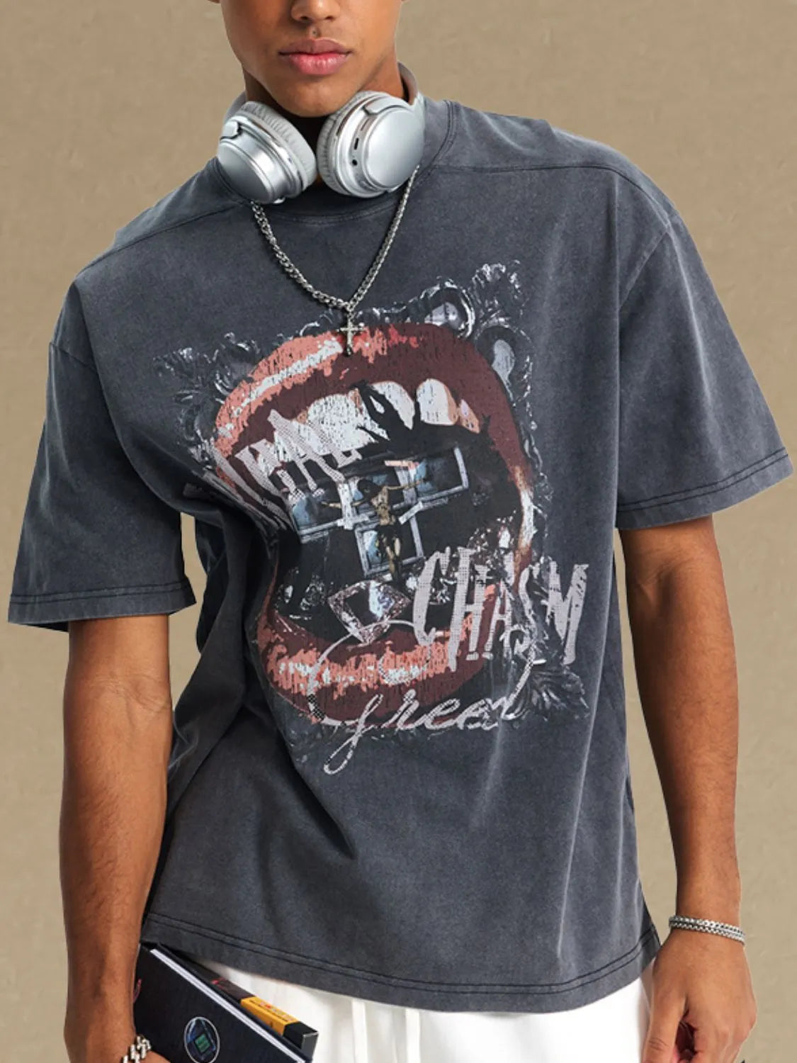 men's graphic round neck half sleeve t-shirt men’s athletic top