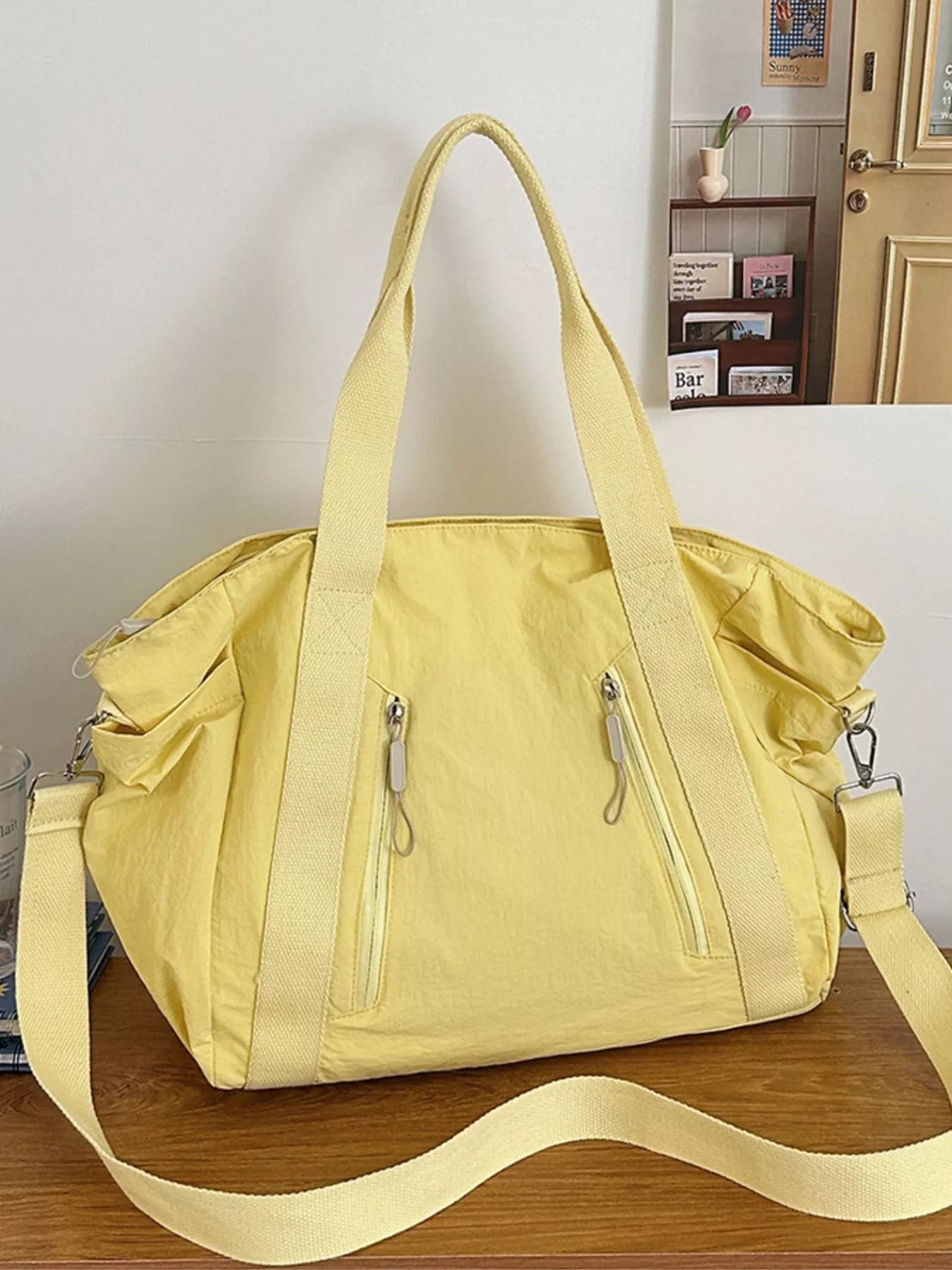 women's lightweight travel duffel bag - extra view