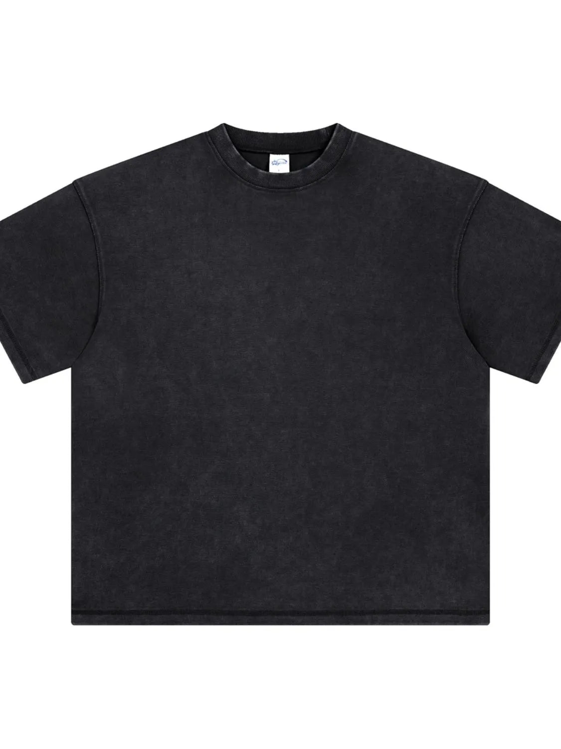 Men's Round Neck Half Sleeve T-Shirt Black