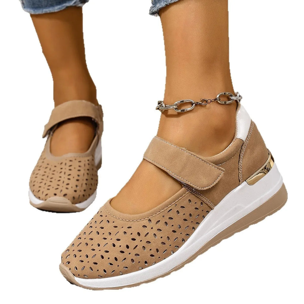 women's breathable wedge sandals - styling option