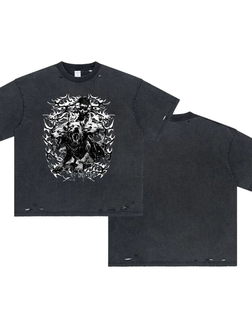 Men's Graphic Round Neck Half Sleeve T-Shirt