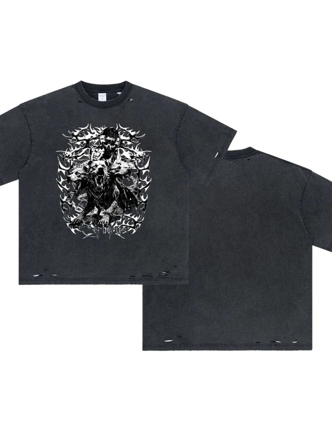 Men's Graphic Round Neck Half Sleeve T-Shirt