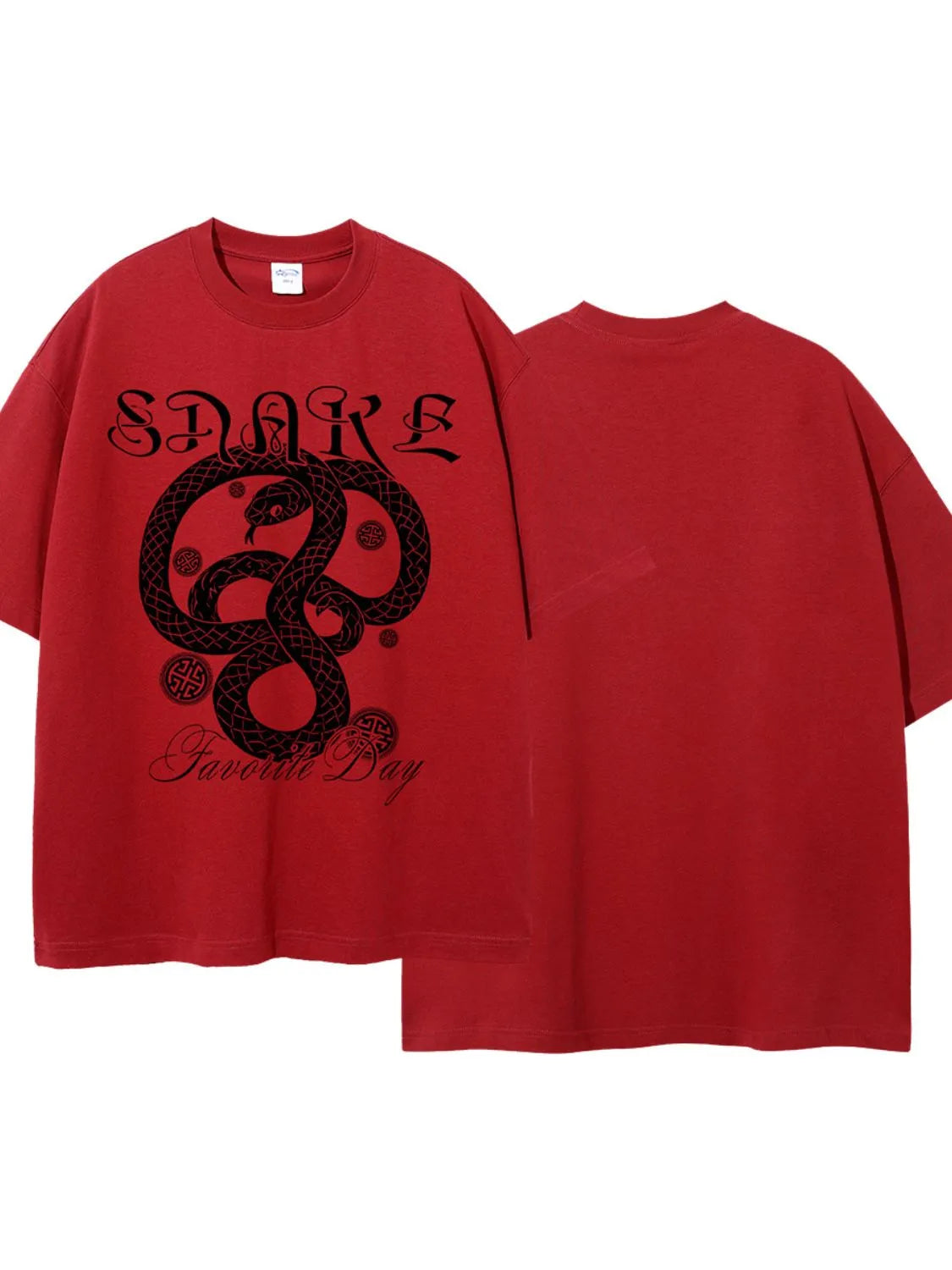 Men's Graphic Round Neck Half Sleeve T-Shirt
