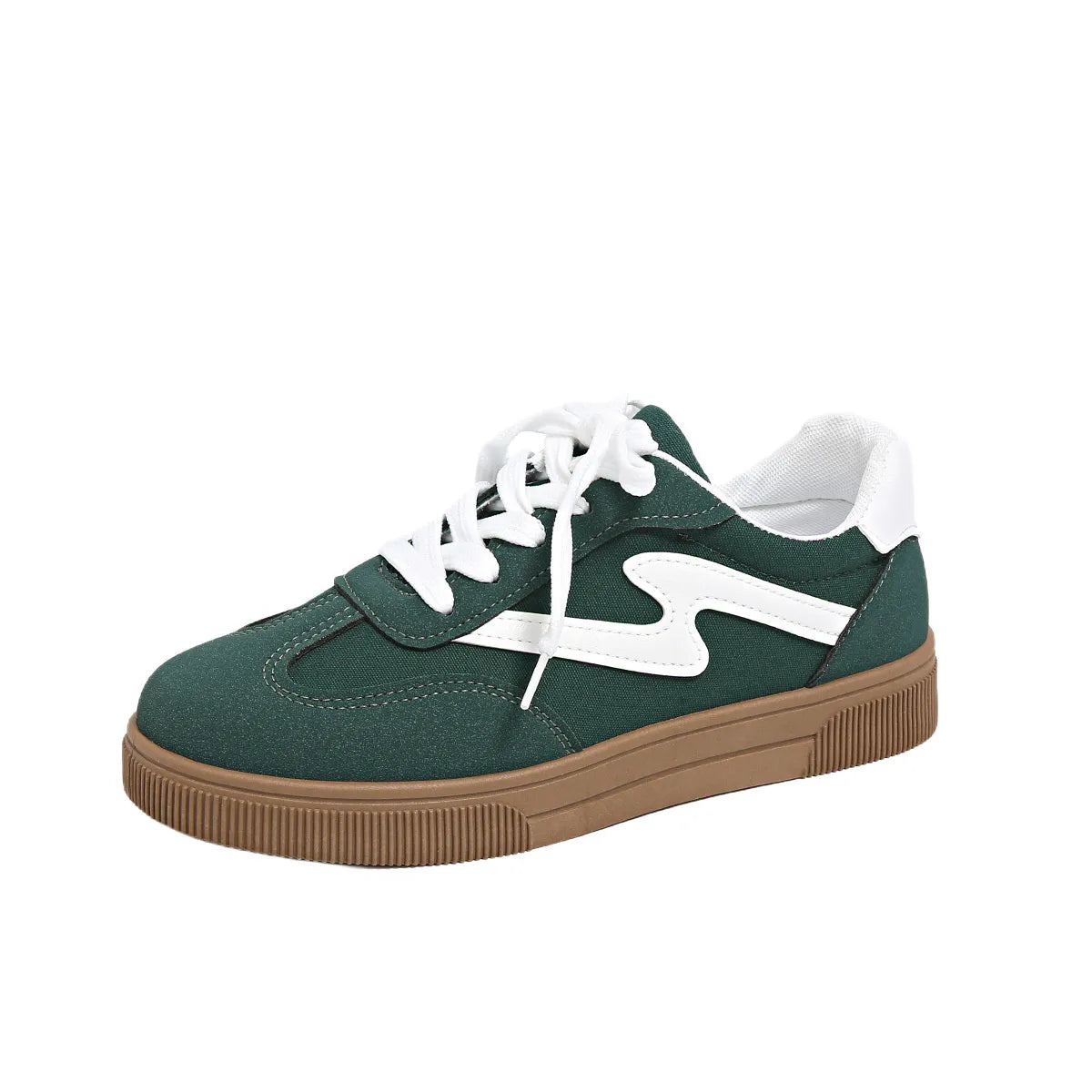 women's lace up platform sneakers - extra view