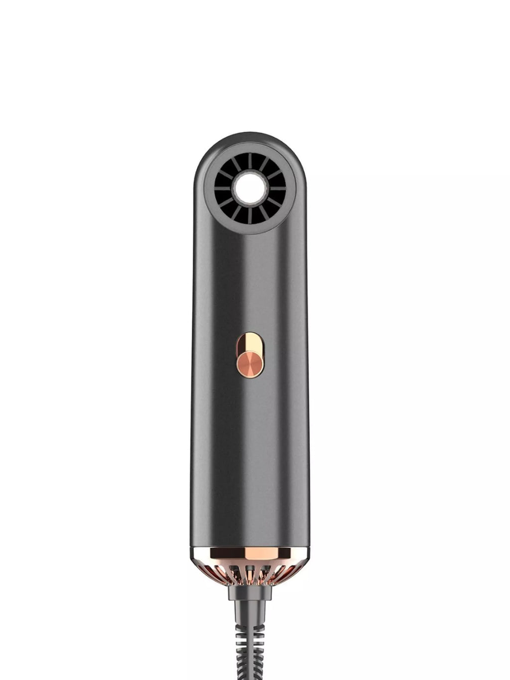 portable negative ion high-speed hair dryer - front view