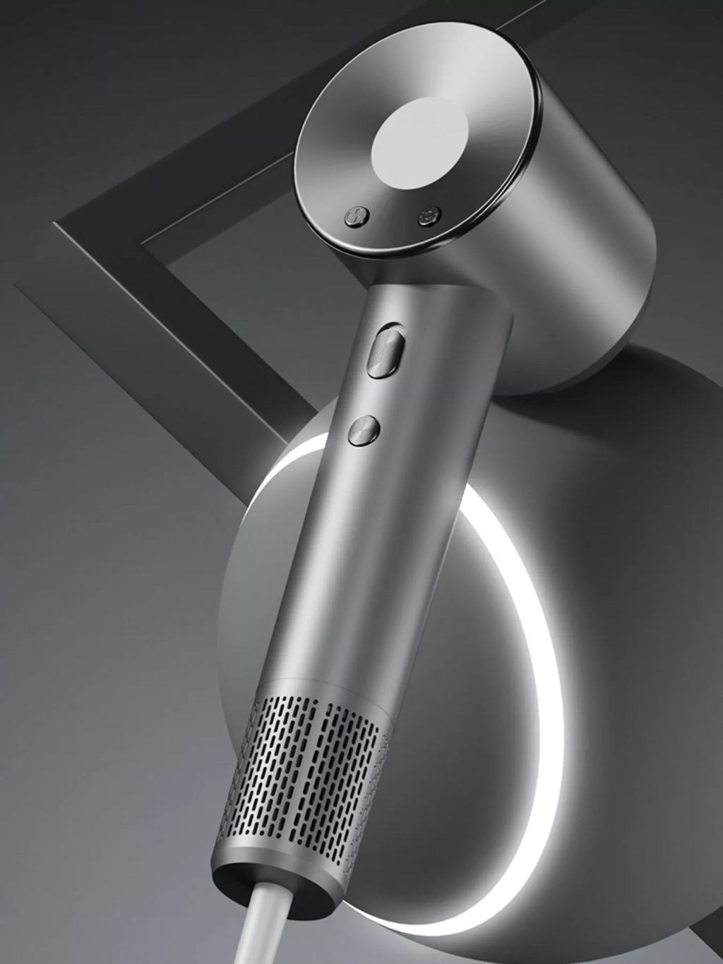 intelligent temperature control high-speed hair dryer - styling option