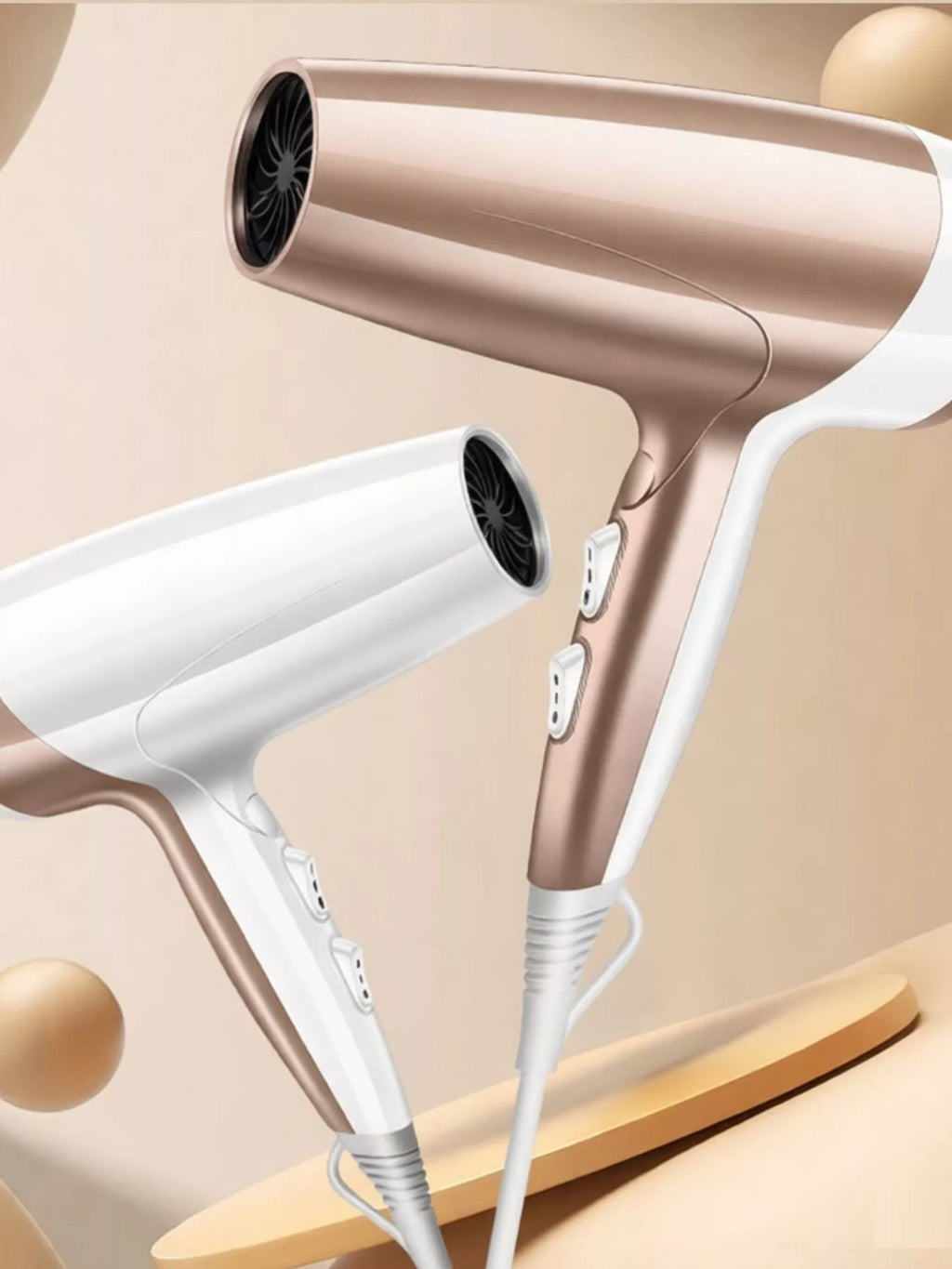 high power household hair dryer - front view