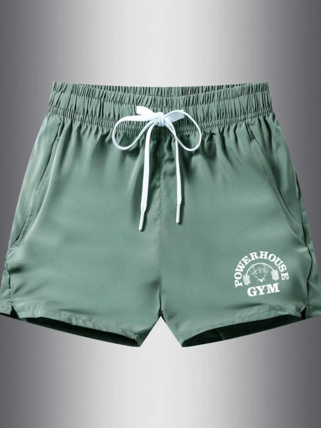 Men's Plus Size Drawstring Shorts Air Force Blue