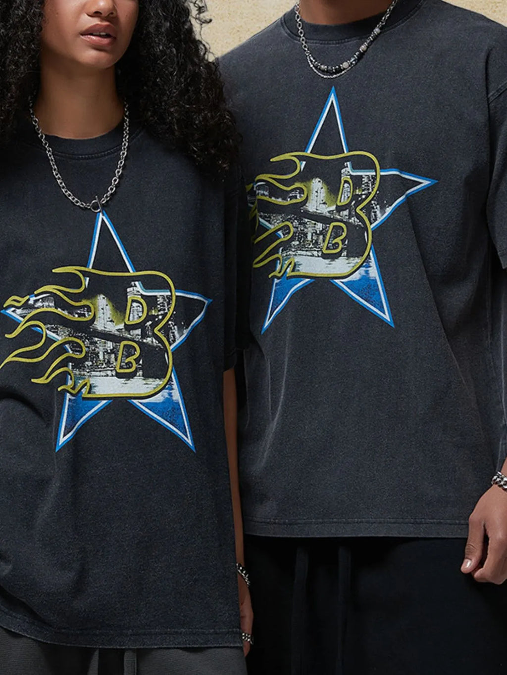 Men's Graphic Round Neck Half Sleeve T-Shirt