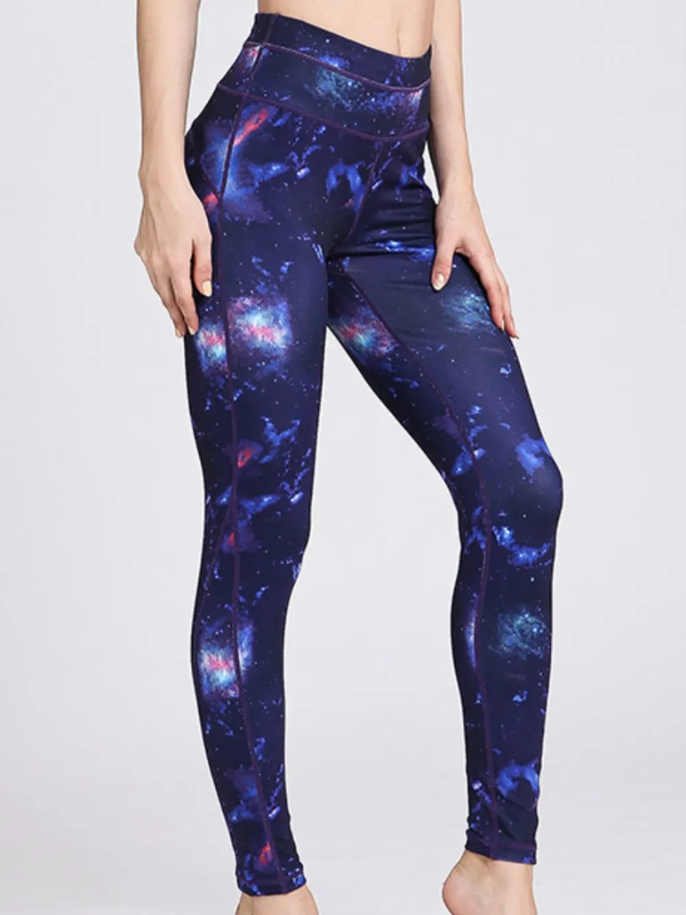women's printed active high waist leggings - extra view