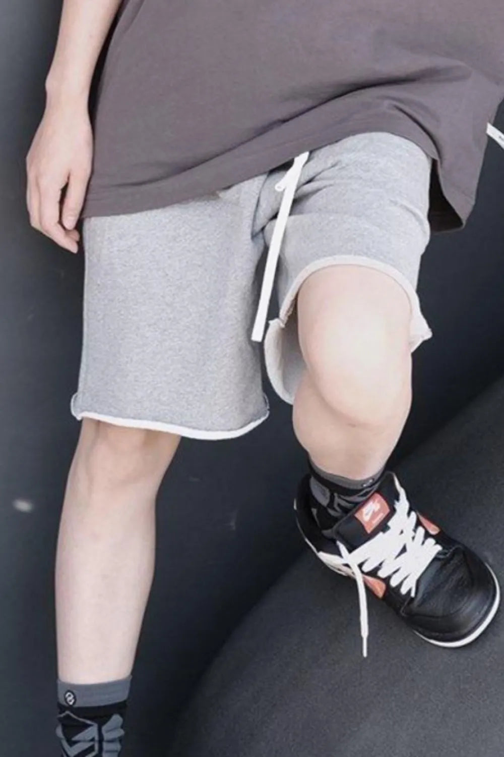 Men's Plus Size Drawstring Shorts