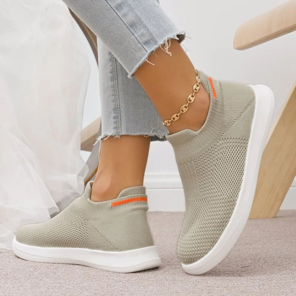 women's breathable mesh athletic sneakers - product detail