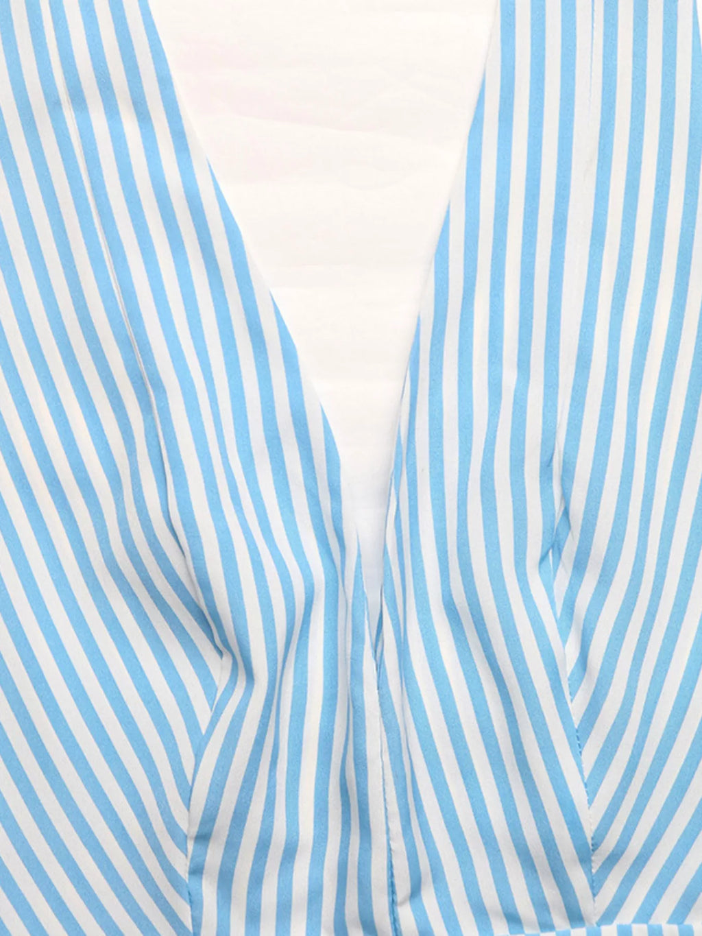 women's crisscross back striped romper - additional image