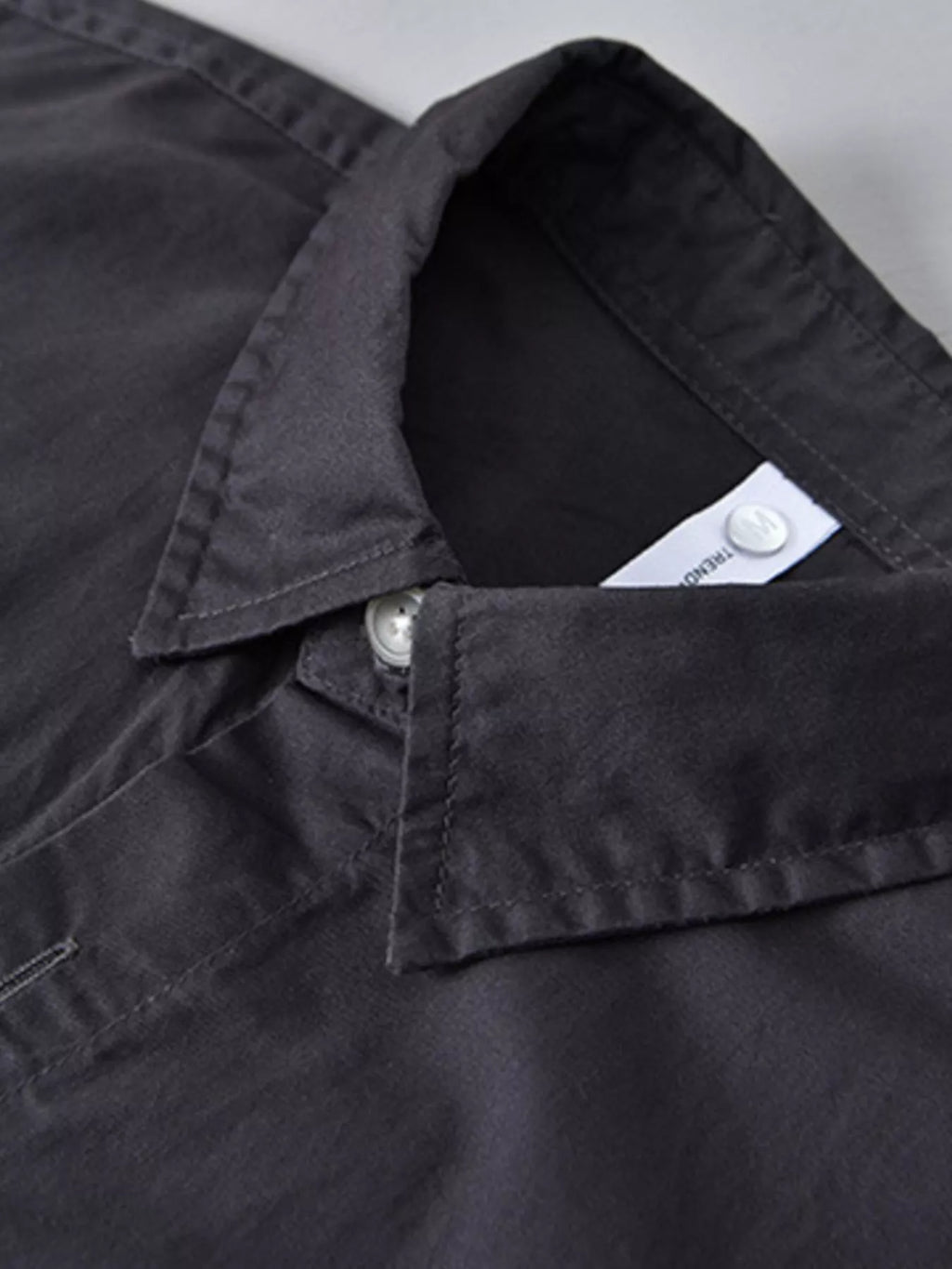 men's men's plus size casual color block short sleeve shirt - additional image