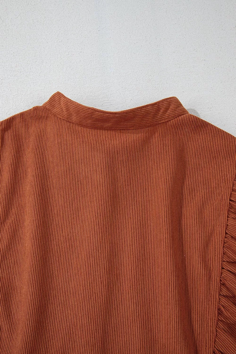 women's corduroy button-down babydoll dress - additional image