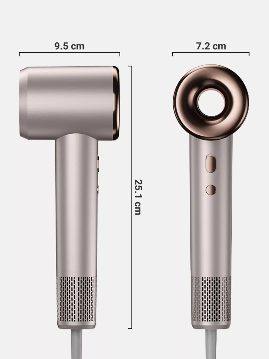 temperature control household hair dryer - additional image