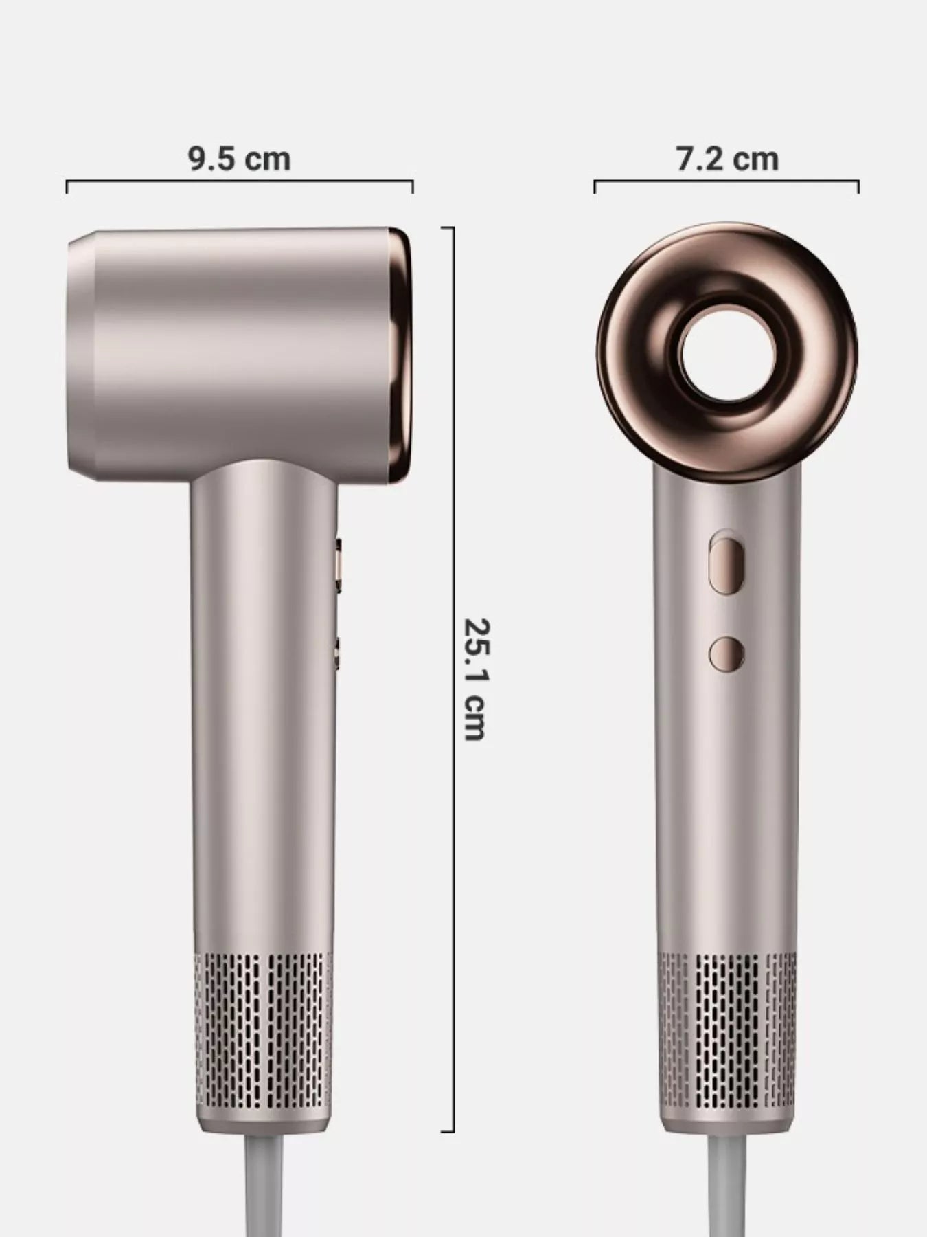temperature control household hair dryer - additional image