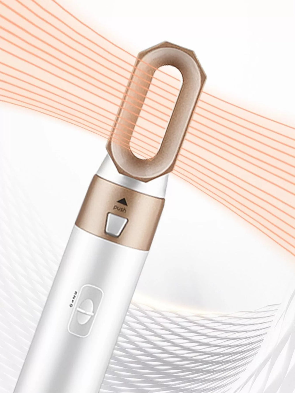 portable household hair dryer - detail shot