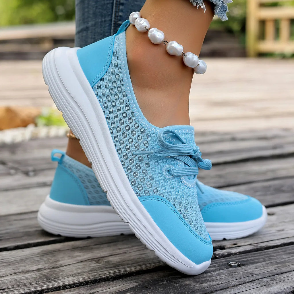 women's breathable mesh sneakers - product detail