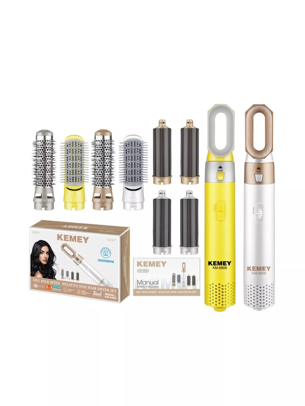portable household hair dryer - styling option