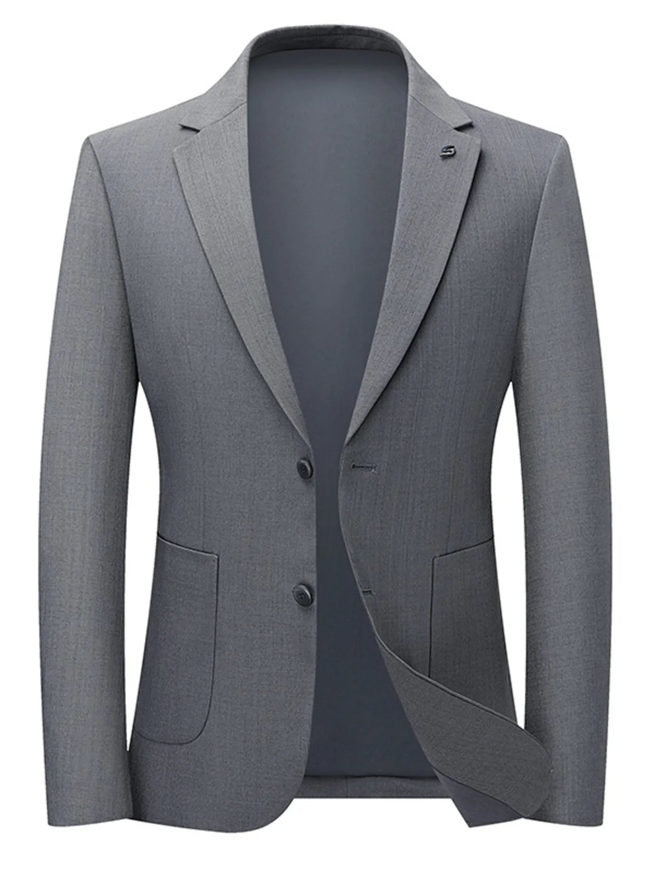 men’s sleek overcoat with chest pockets